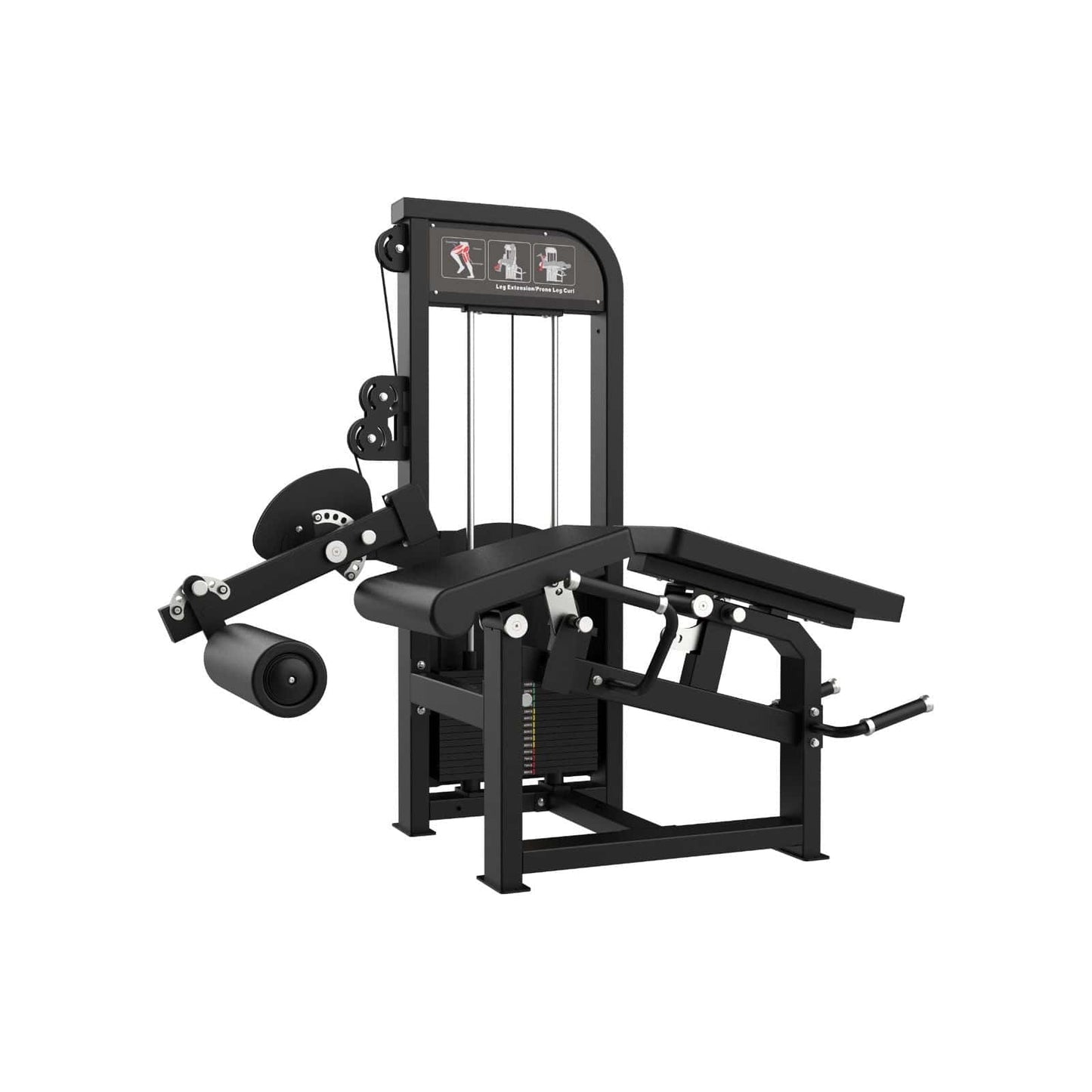 SFE Commercial Leg Extension Prone Leg Curl Combo w/250lb weight stack (New) - Grit Grind Strength