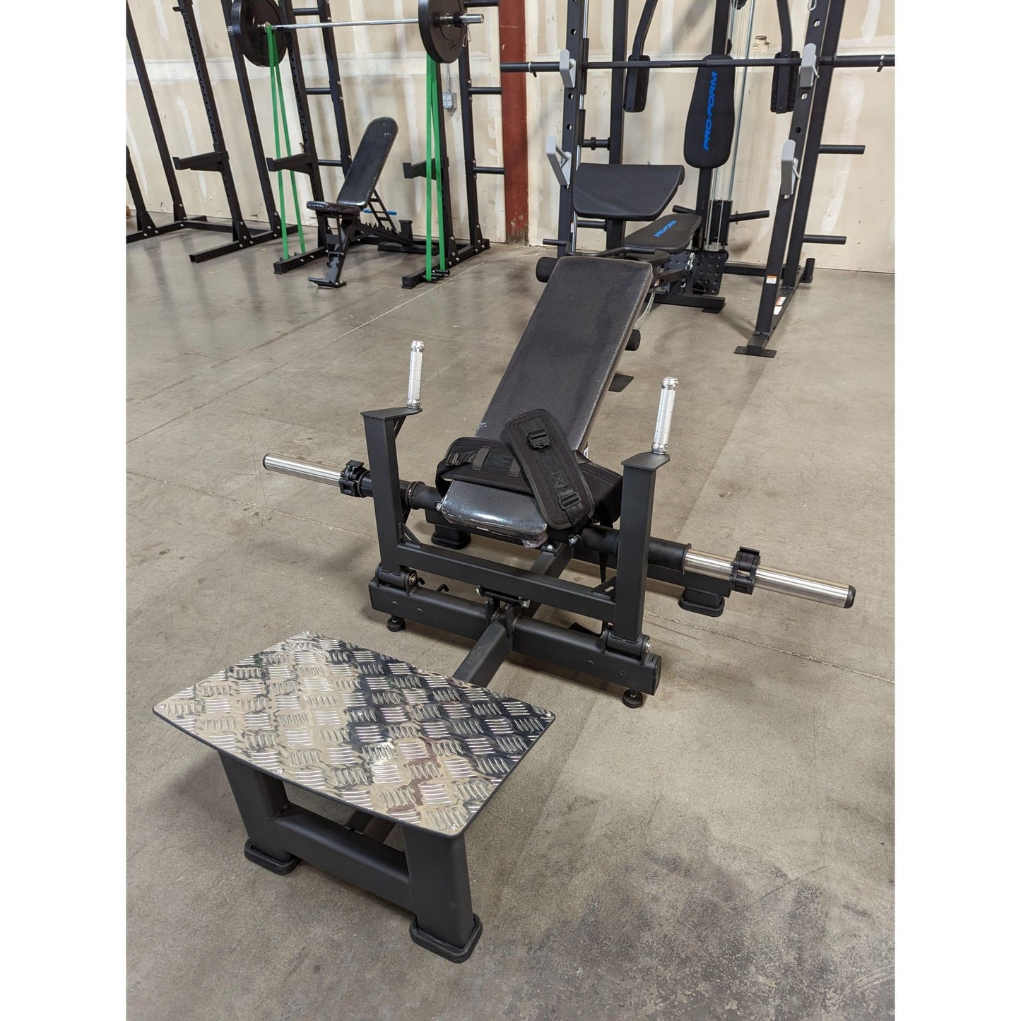 SFE Commercial Plate Loaded Hip Thrust Glute Machine (New) - Grit Grind Strength