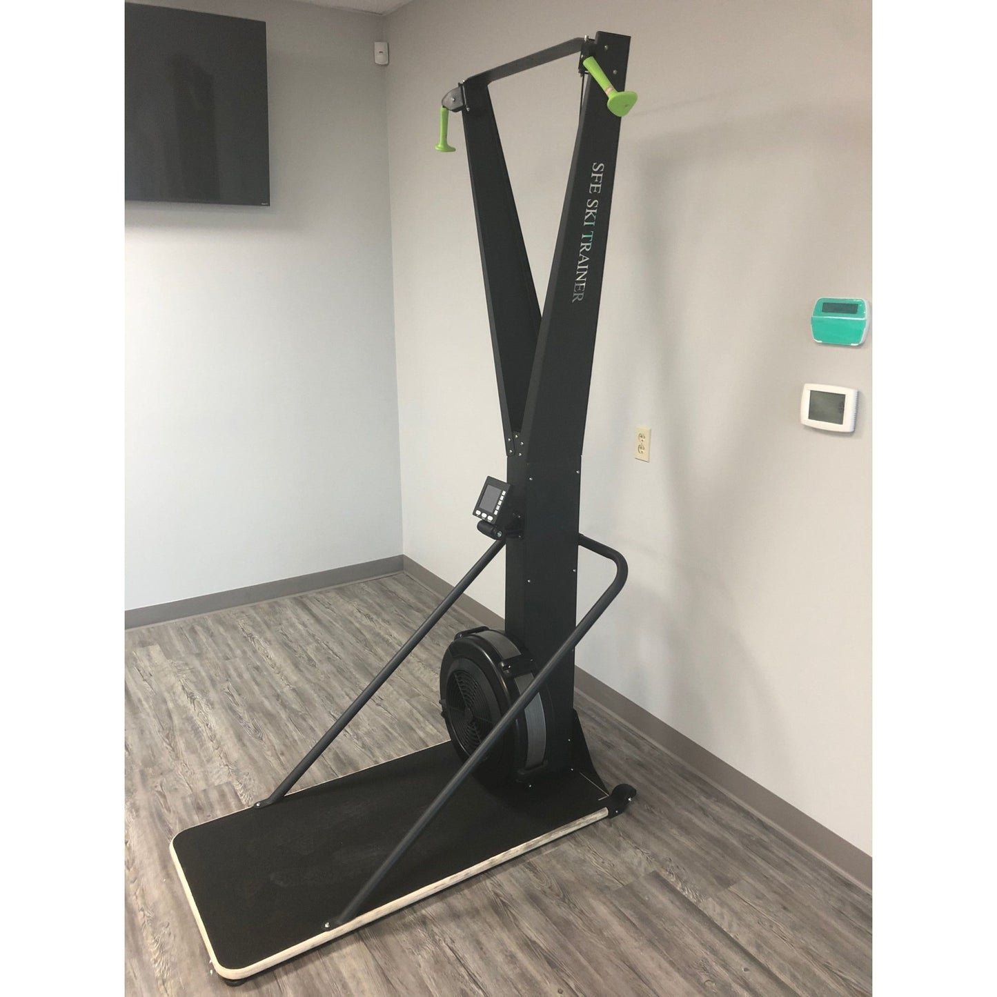 SFE Ski Trainer Machine w/ Platform and Monitor (New) - Grit Grind Strength