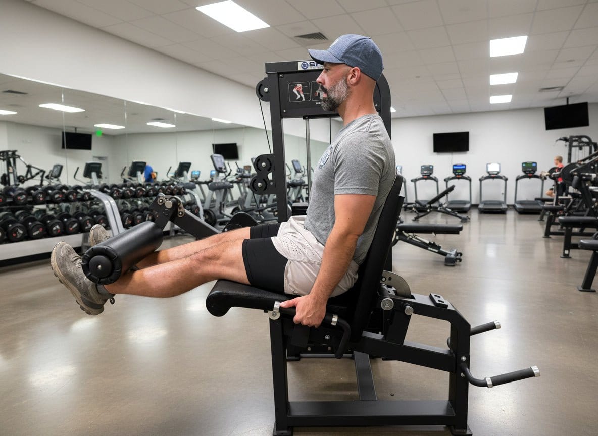 Sports & Fitness Exchange Selectorized Weight Stack SFE Commercial Leg Extension Prone Leg Curl Combo w/250lb weight stack