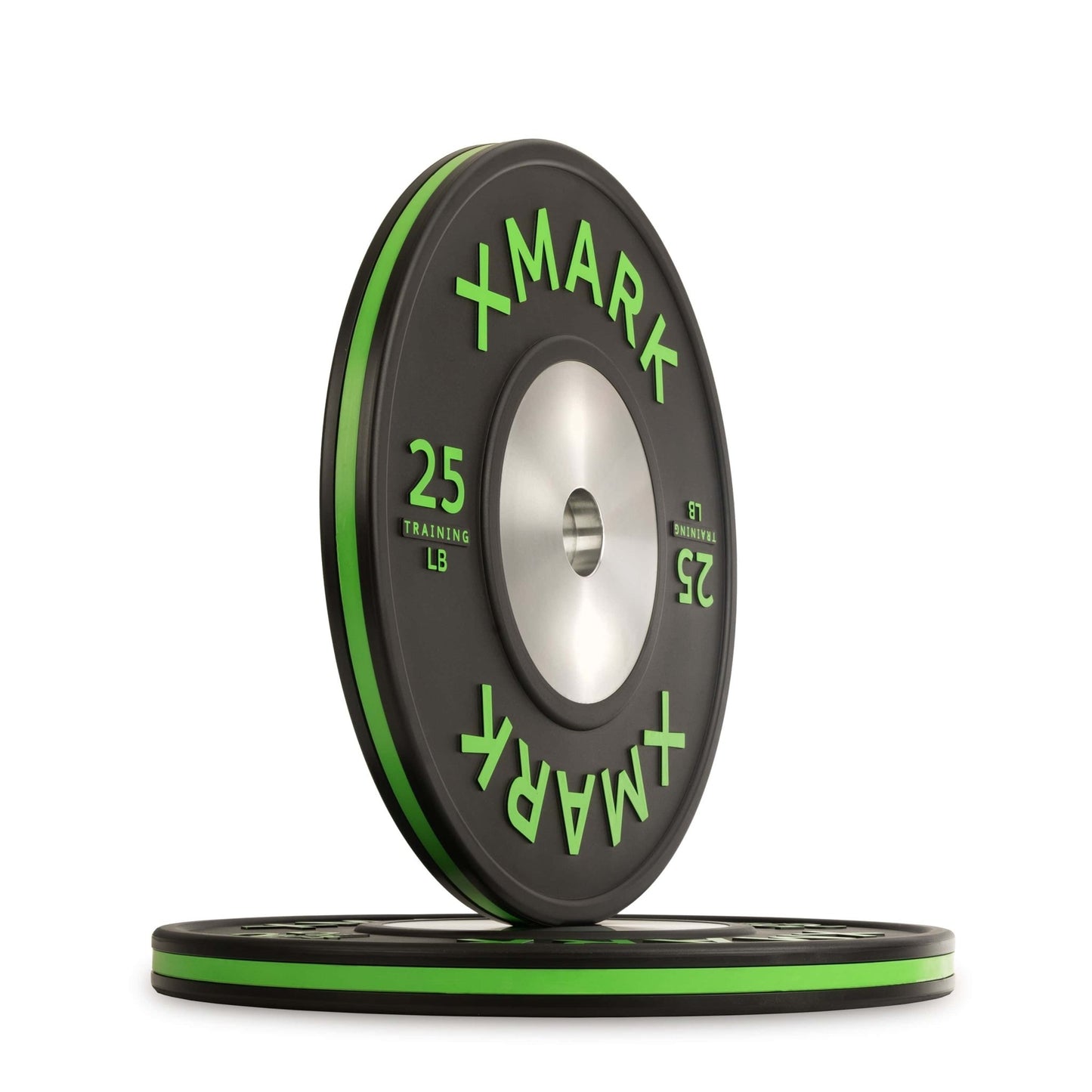 Striped Premium IWF Training Bumper Plates (LB) Pairs and Sets - Grit Grind Strength