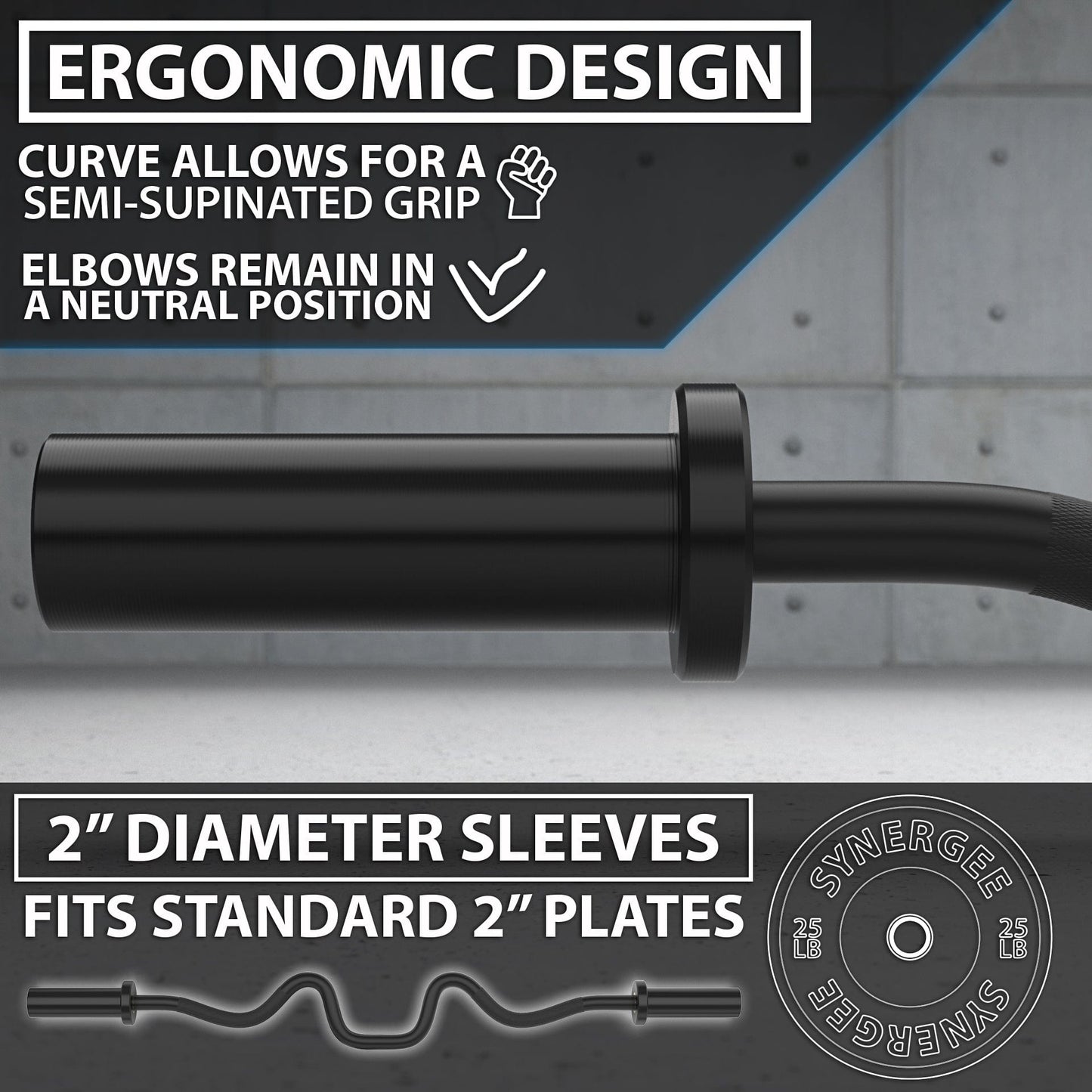 Synergee Super Curl Bars