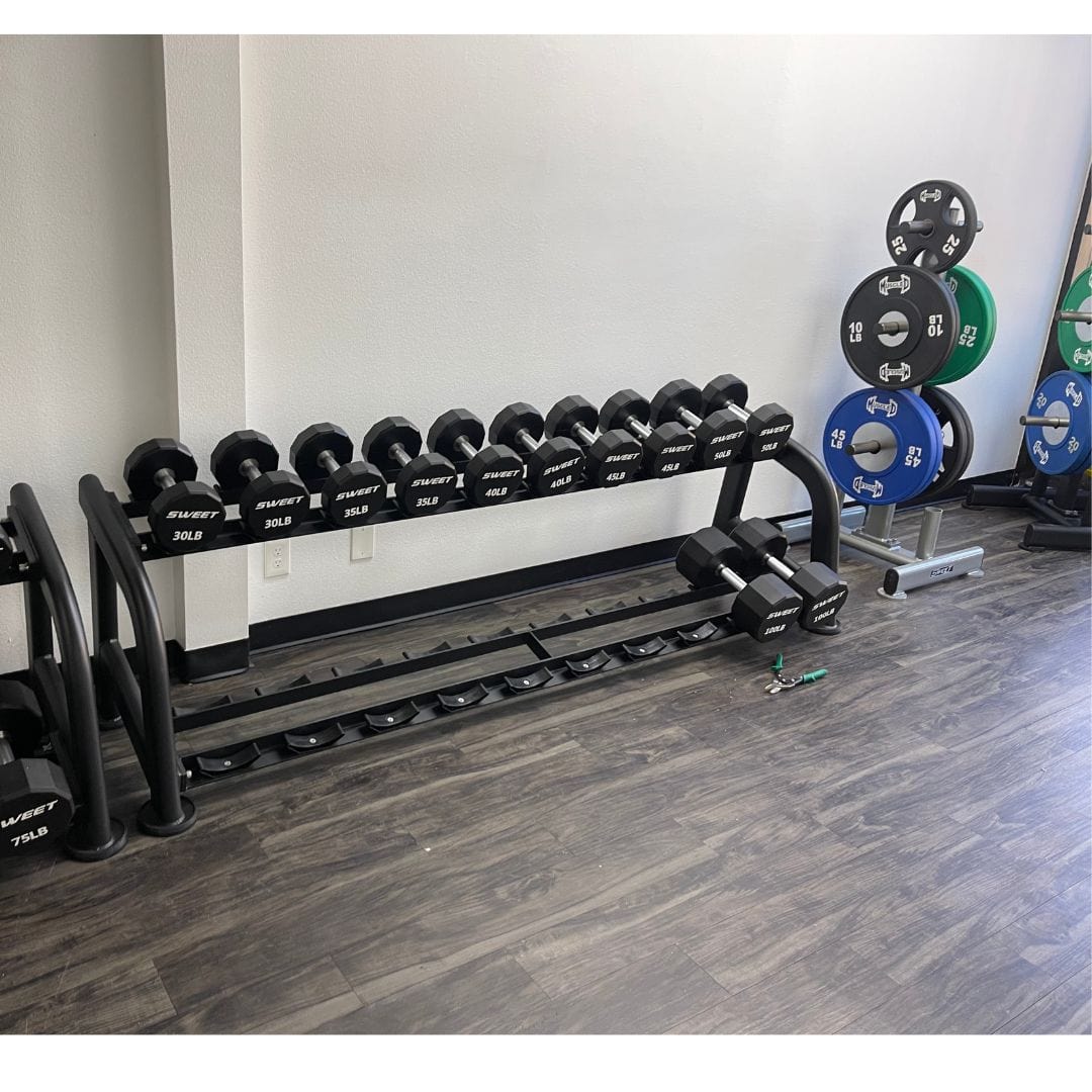 Sweet Dumbbell Set 5 - 100 lb (Rack sold seperately) - Grit Grind Strength