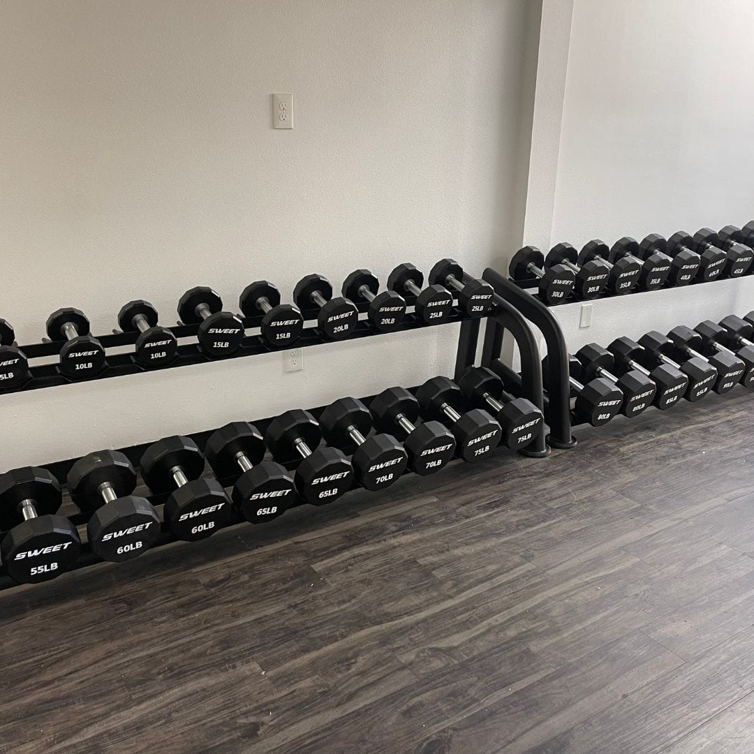 Sweet Dumbbell Set 5 - 100 lb (Rack sold seperately) - Grit Grind Strength