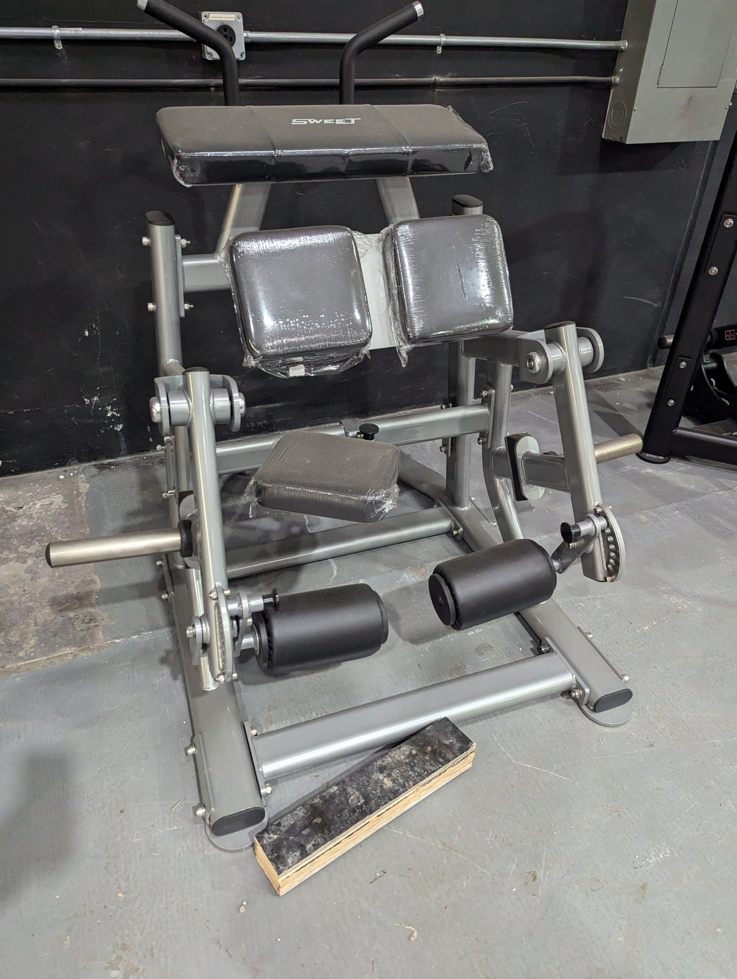Sweet Kneeling Leg Curl - Silver - Grit Grind Strength