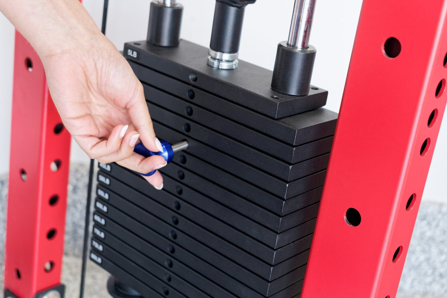 Synergee 2300 Series Power Cage with Synchronized Loaded Cable Cross Overs - Grit Grind Strength