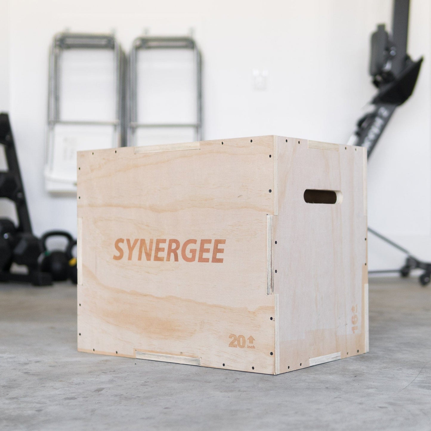 Synergee 3 - in - 1 Wood Plyo Boxes - Grit Grind Strength