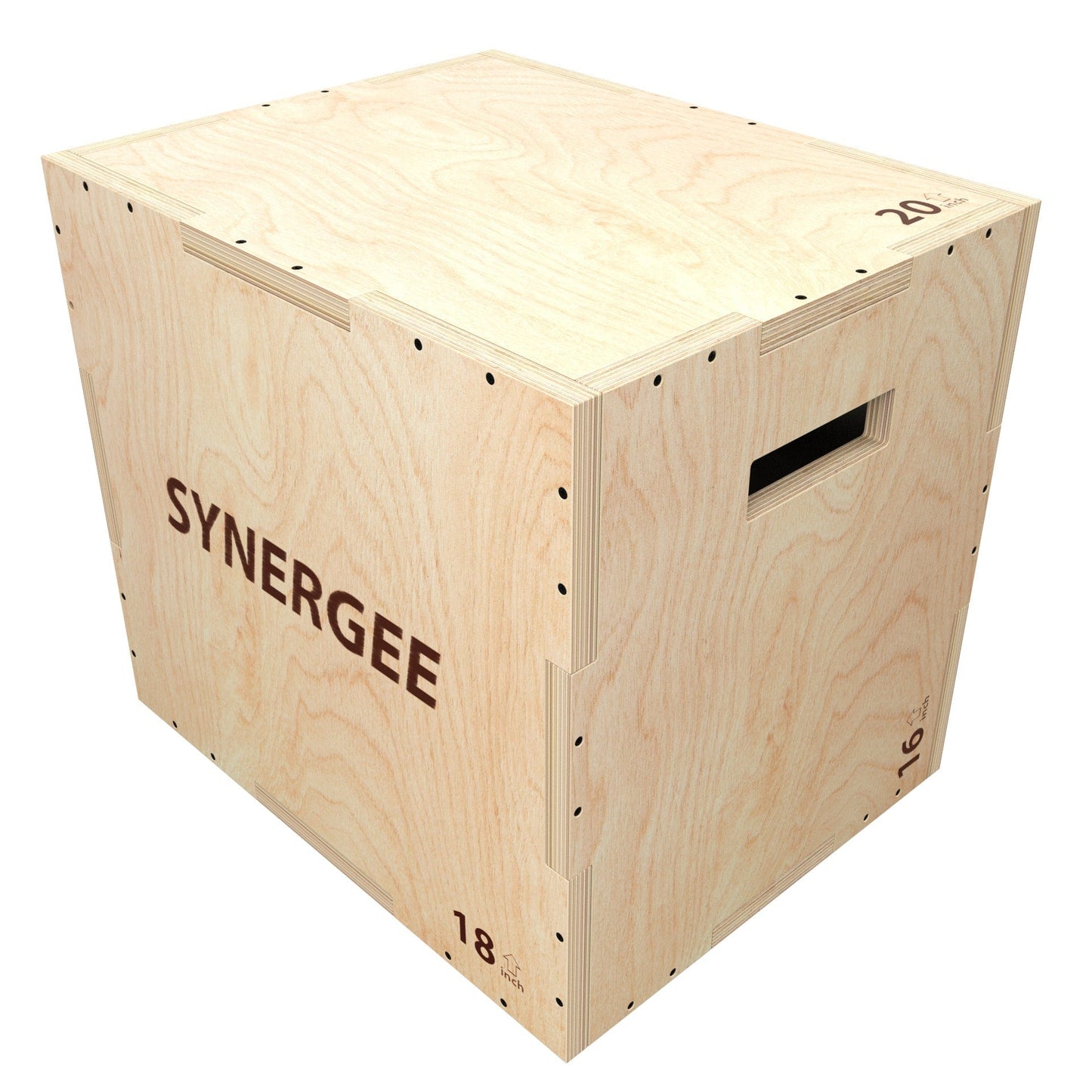 Synergee 3 - in - 1 Wood Plyo Boxes - Grit Grind Strength