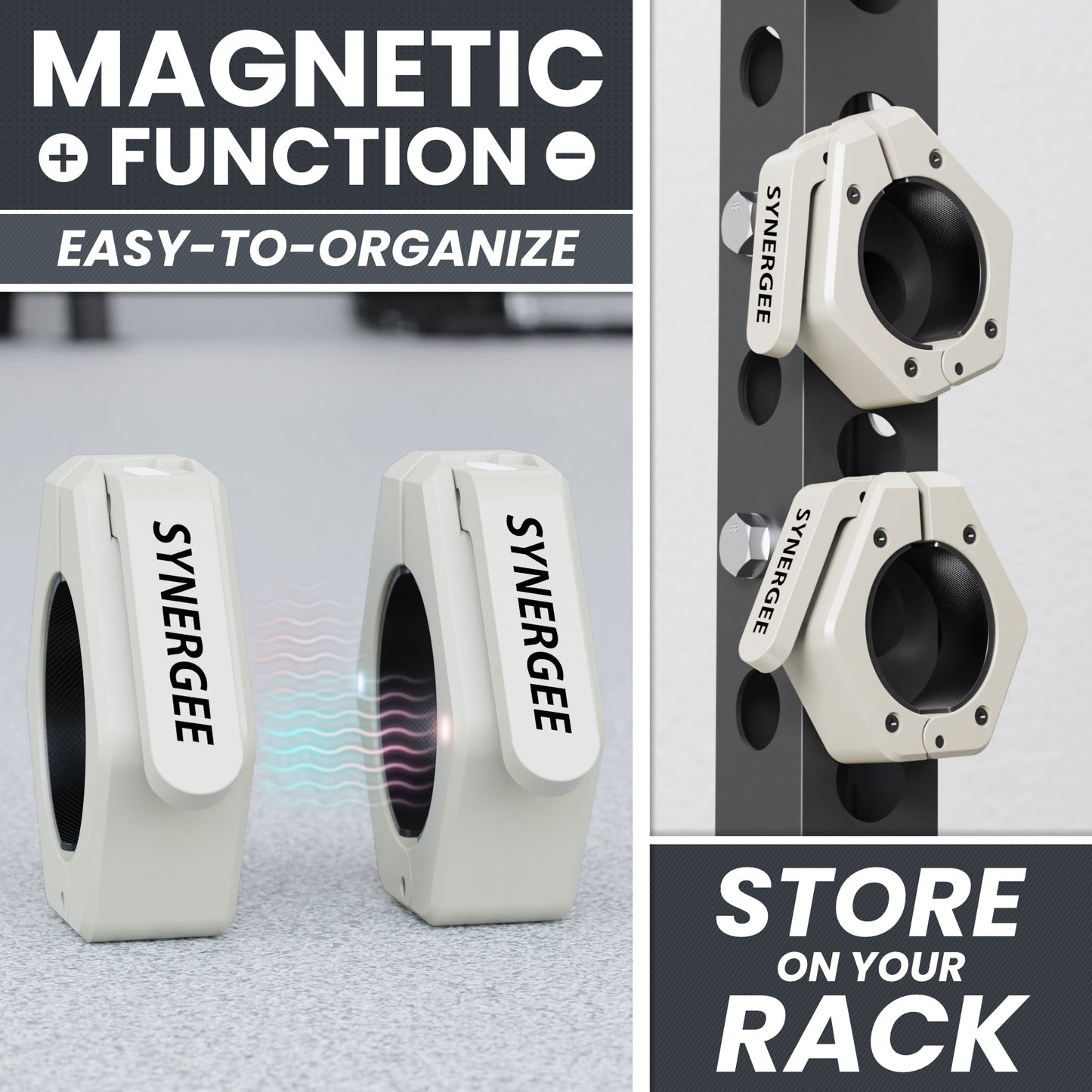 Synergee Barbell Collars - Grit Grind Strength