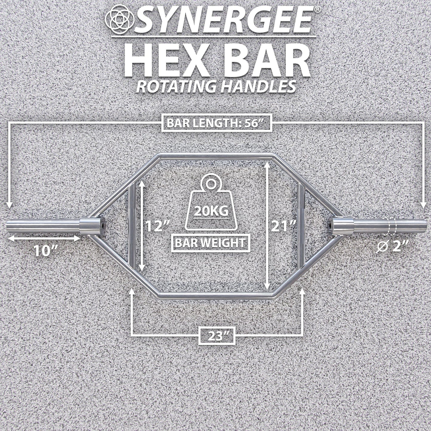 Synergee Barbells Synergee Hex Trap Bar