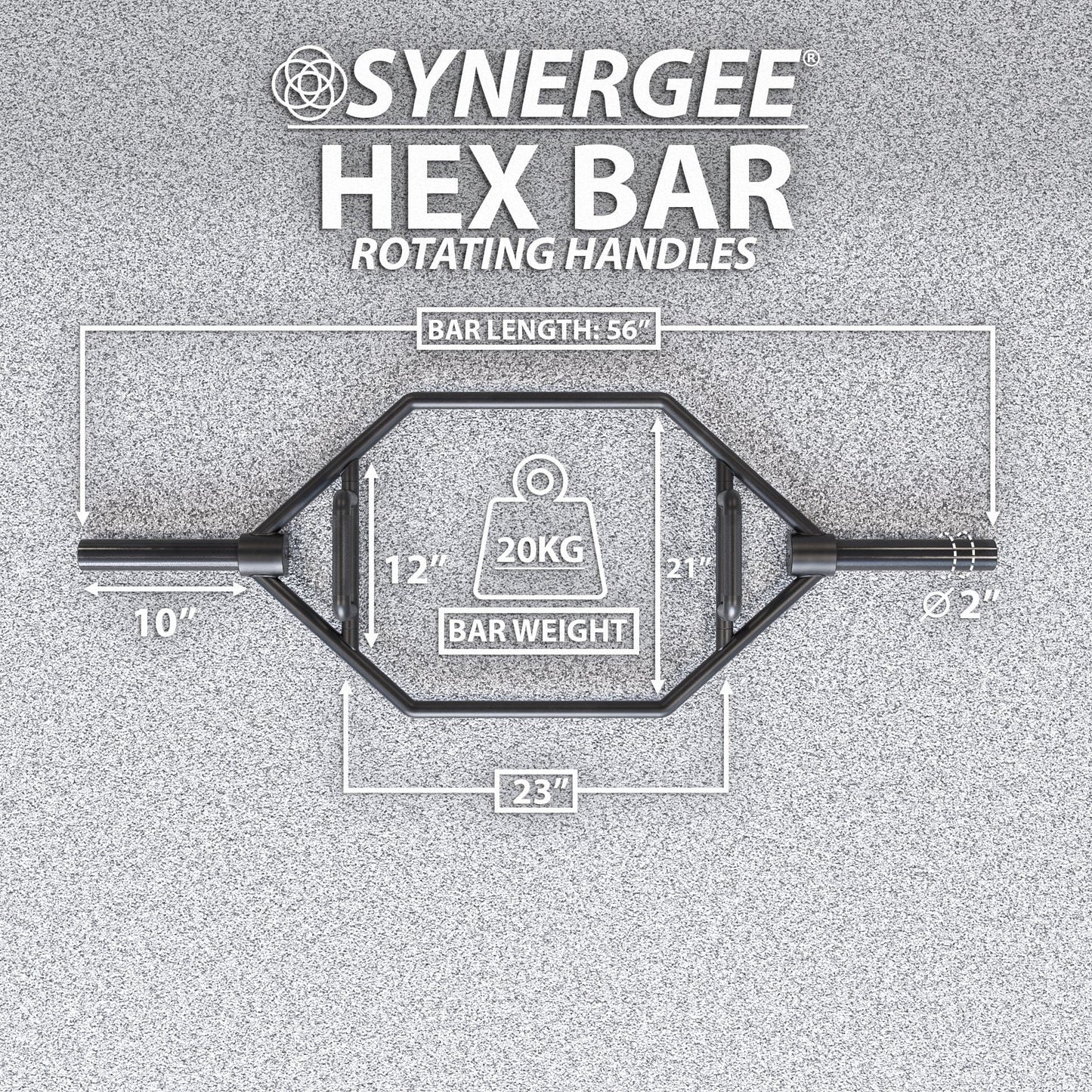 Synergee Barbells Synergee Hex Trap Bar