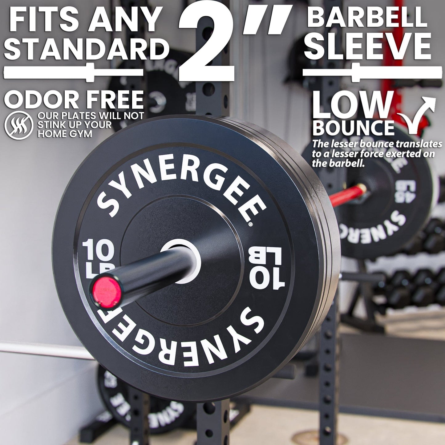 Synergee Bumper Plates - Grit Grind Strength