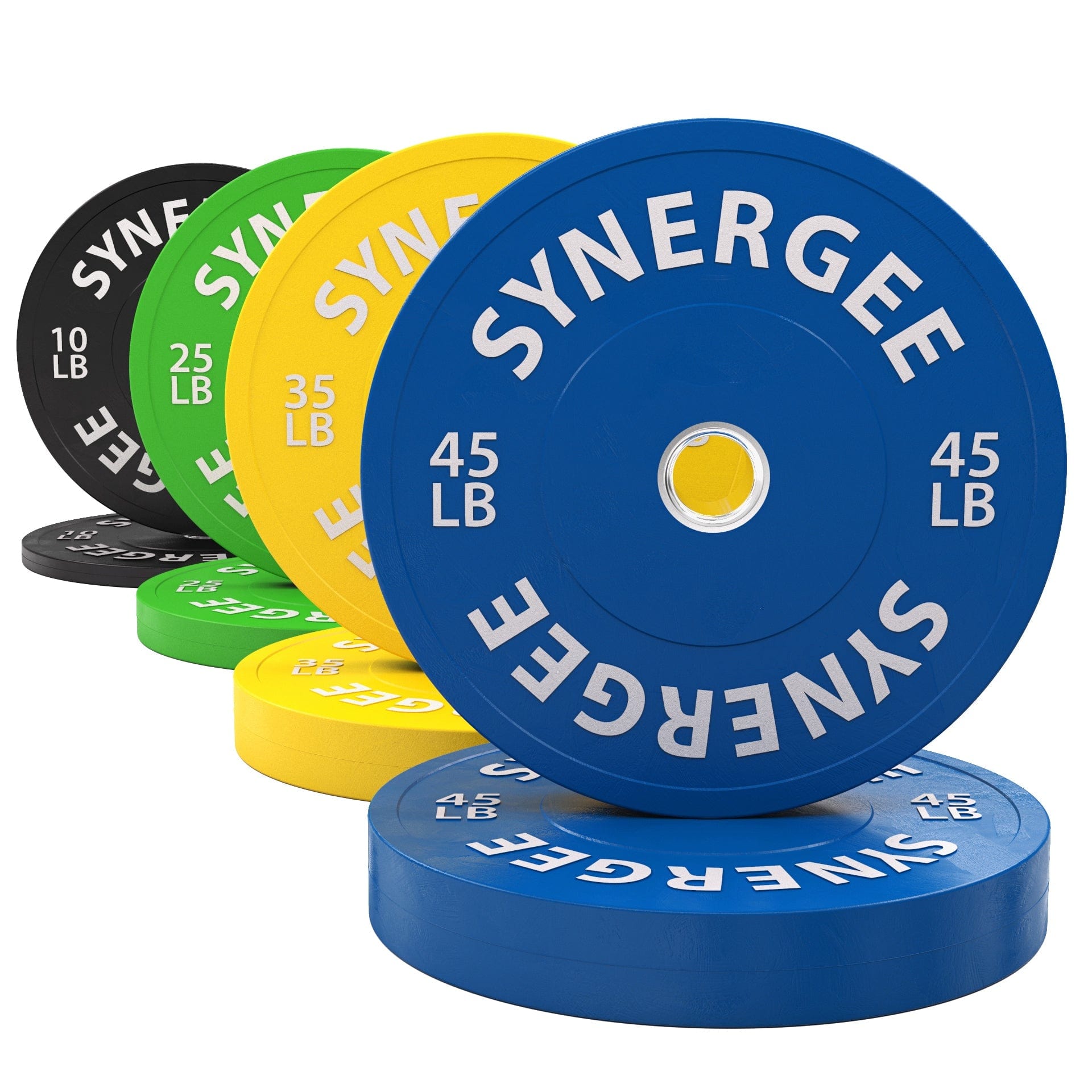 Synergee Bumper Plates - Grit Grind Strength
