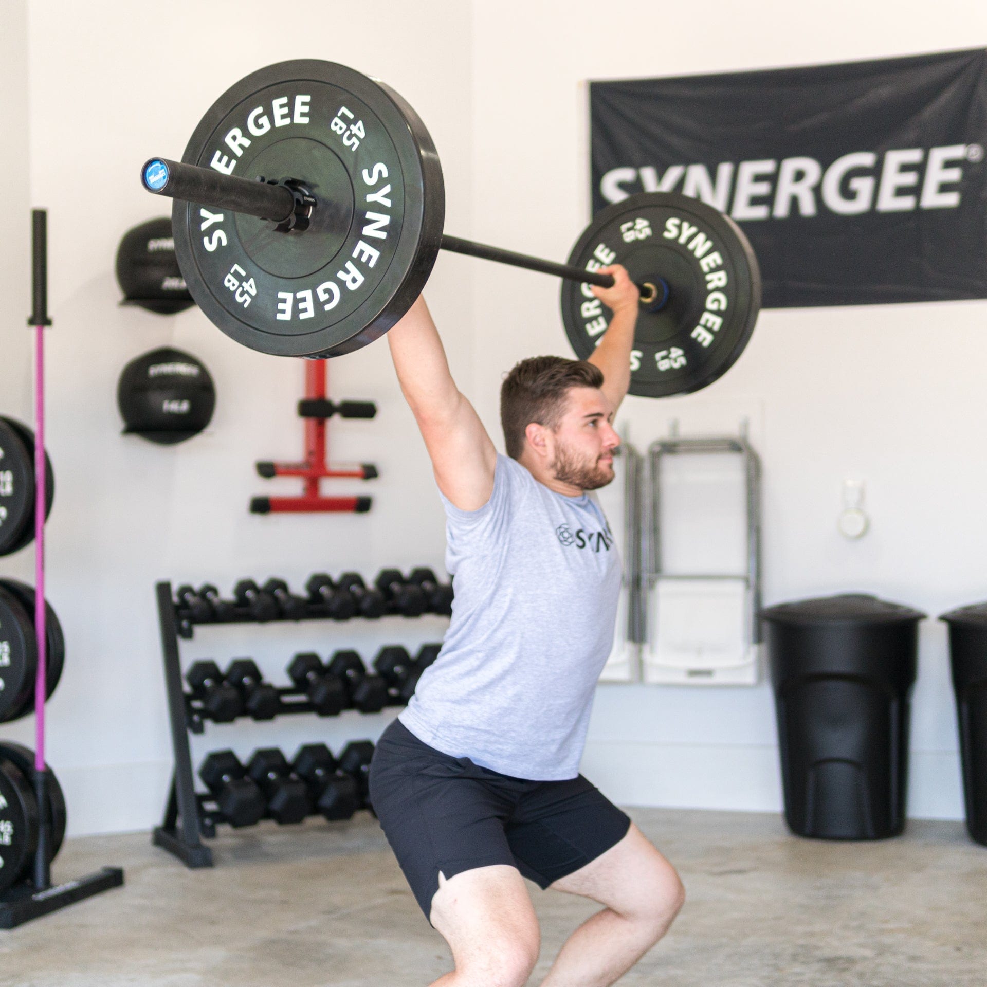 Synergee Bumper Plates - Grit Grind Strength
