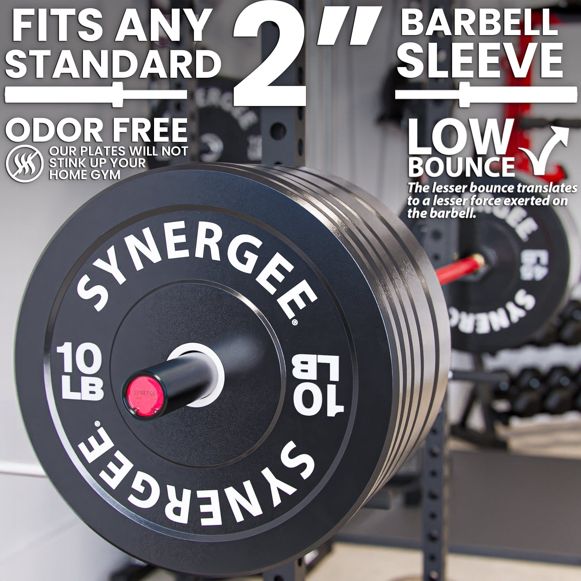 Synergee Bumper Plates - Grit Grind Strength
