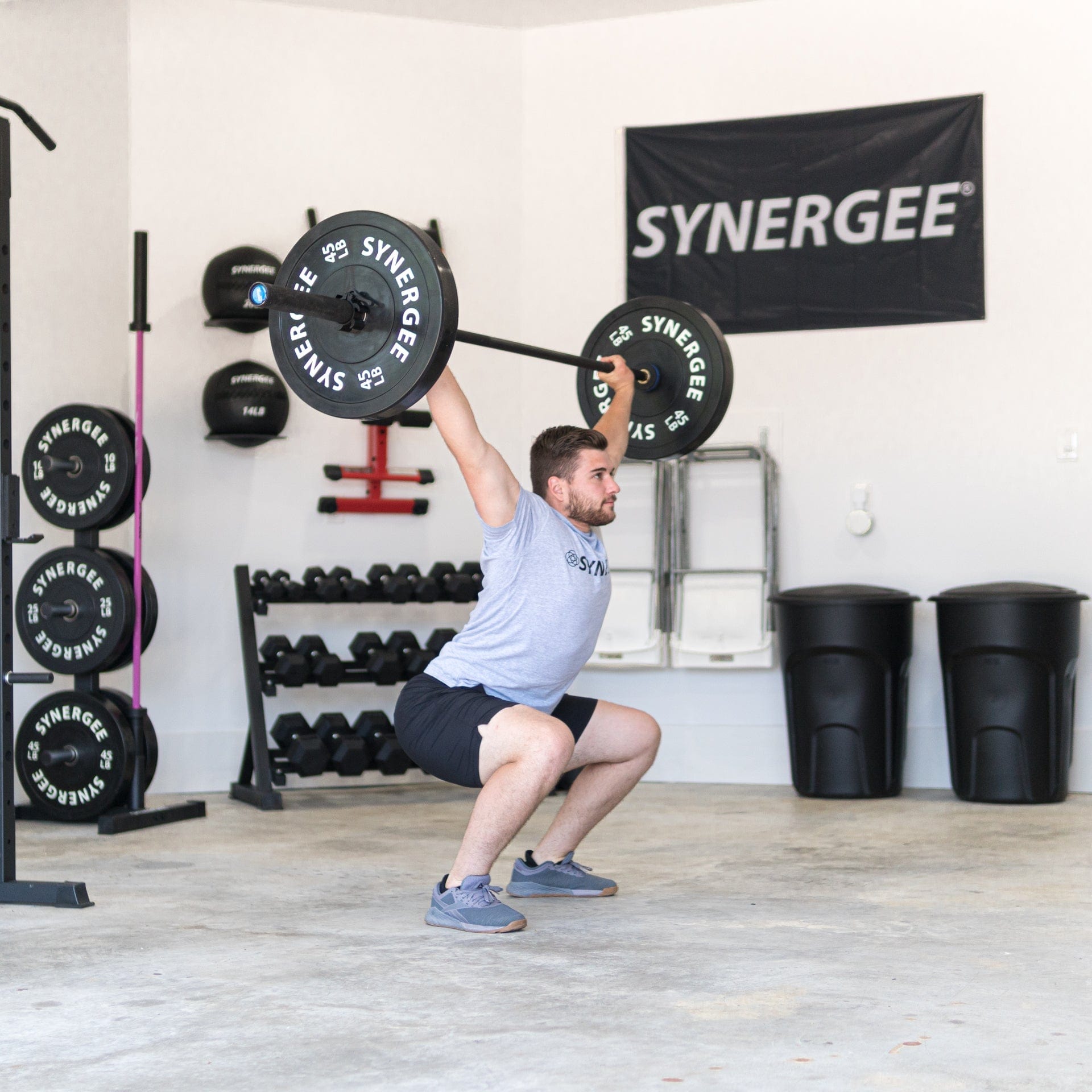 Synergee Bumper Plates - Grit Grind Strength