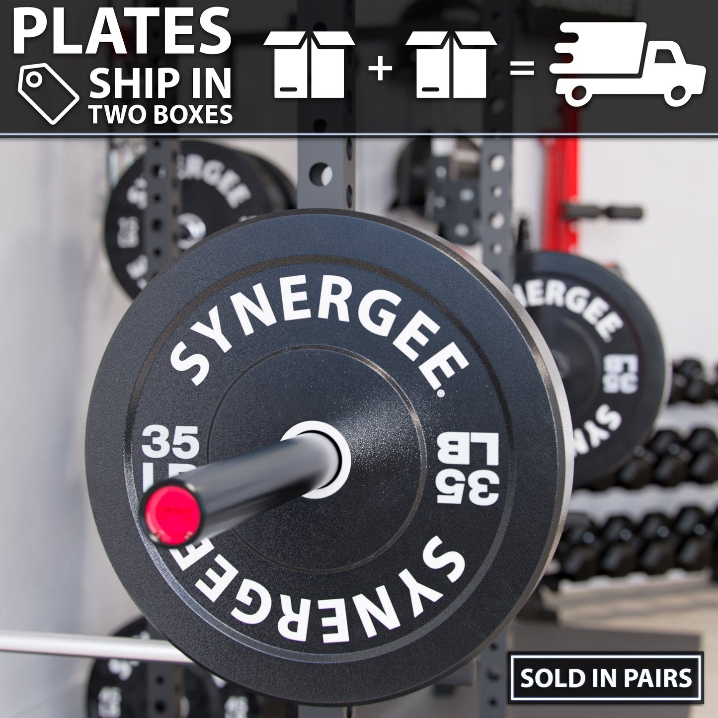 Synergee Bumper Plates - Grit Grind Strength
