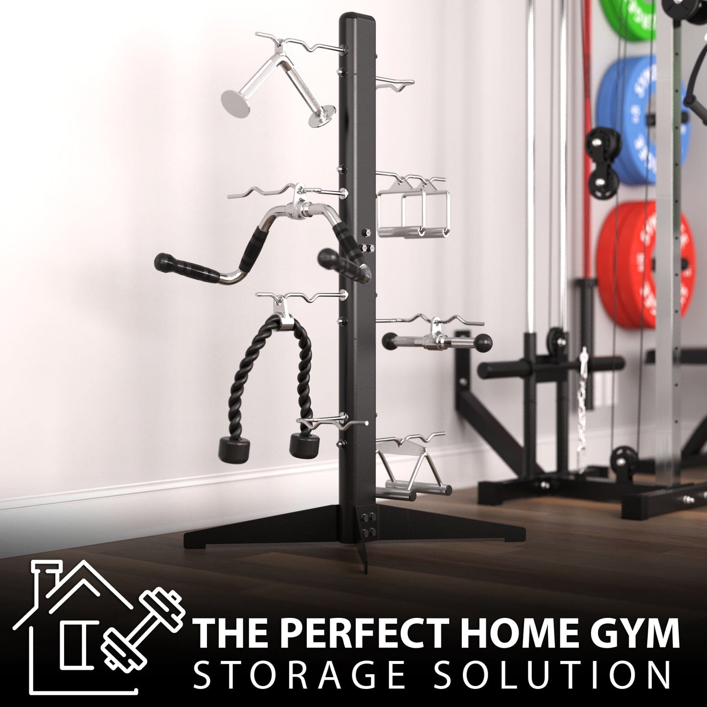 Synergee Cable Attachment Rack - Grit Grind Strength
