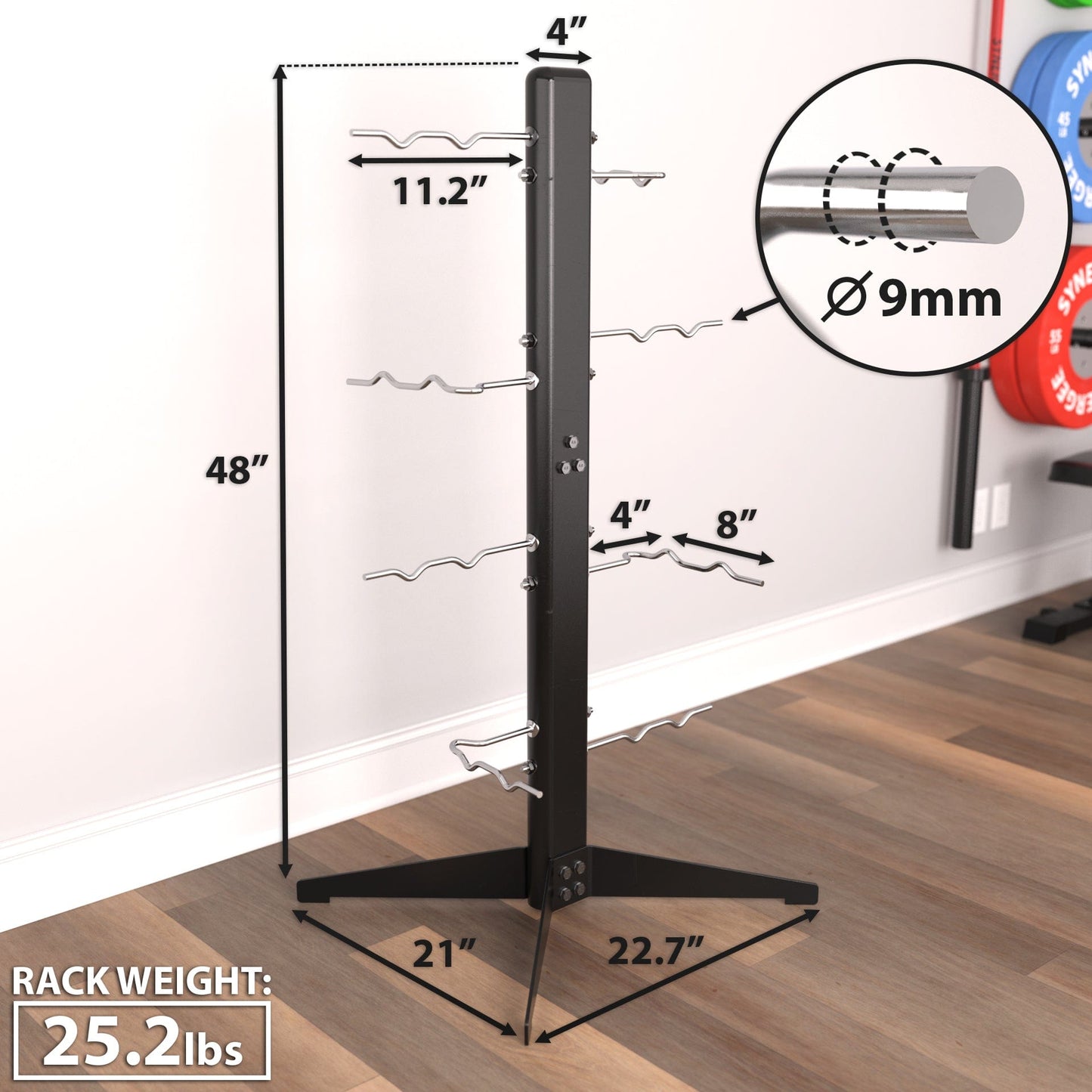 Synergee Cable Attachment Rack - Grit Grind Strength