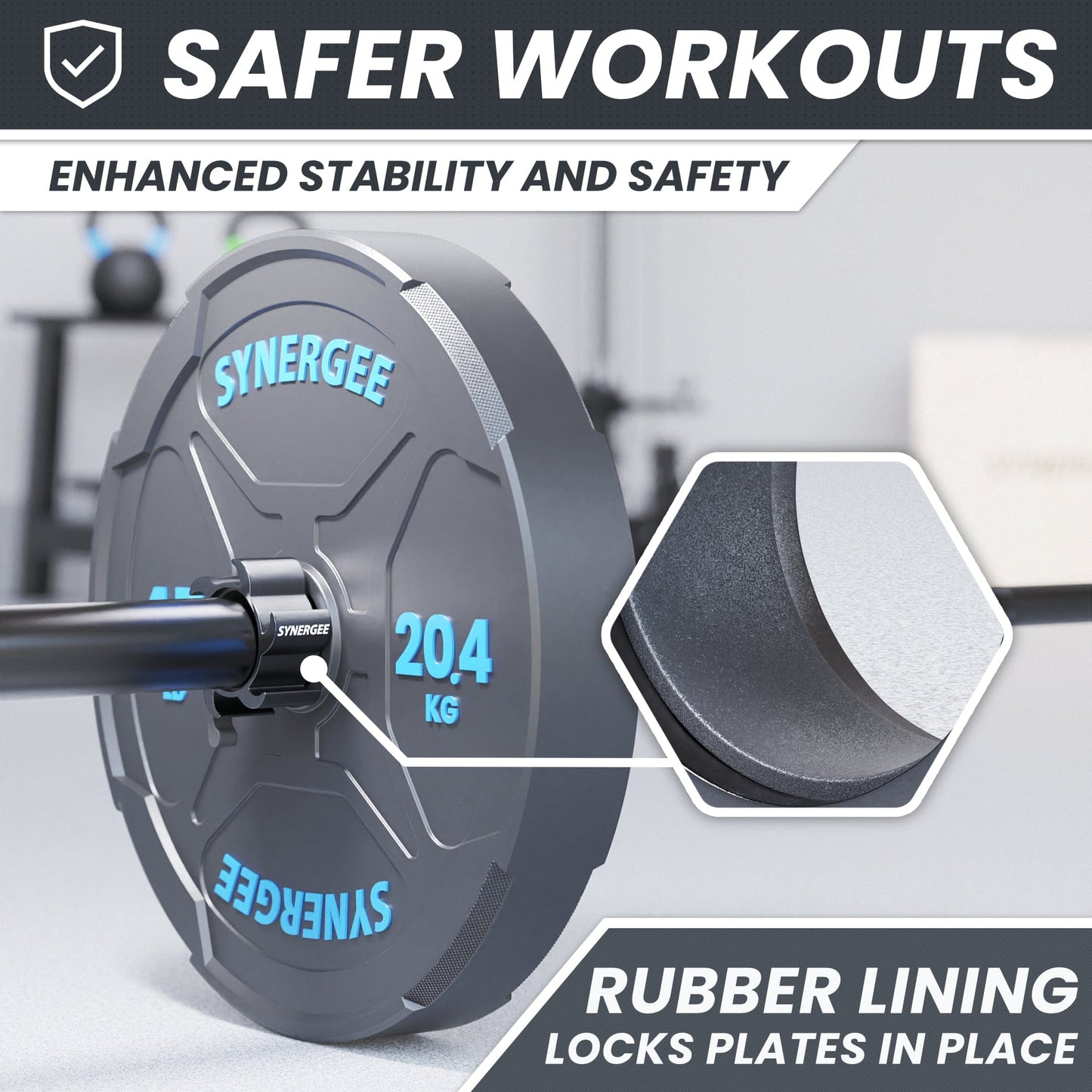 Synergee Collars Synergee Barbell Collars