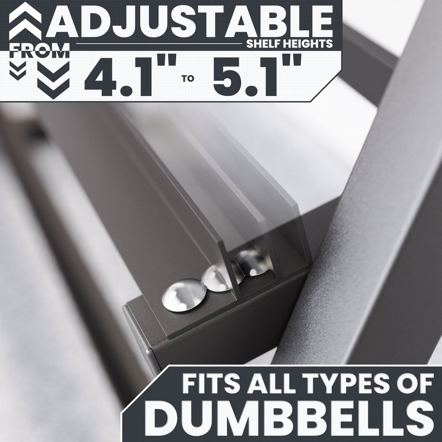 Synergee Dumbbell Rack - Grit Grind Strength