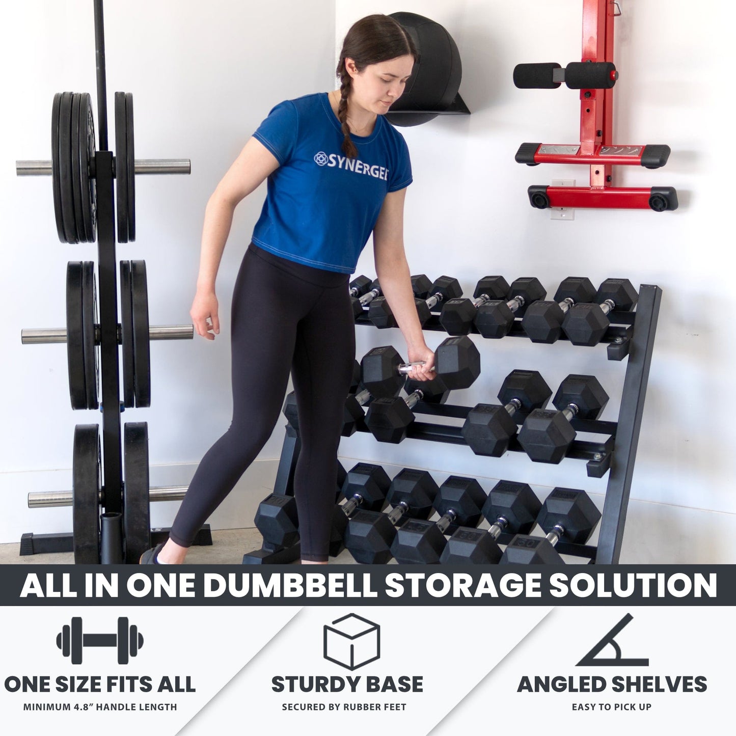 Synergee Dumbbell Rack - Grit Grind Strength