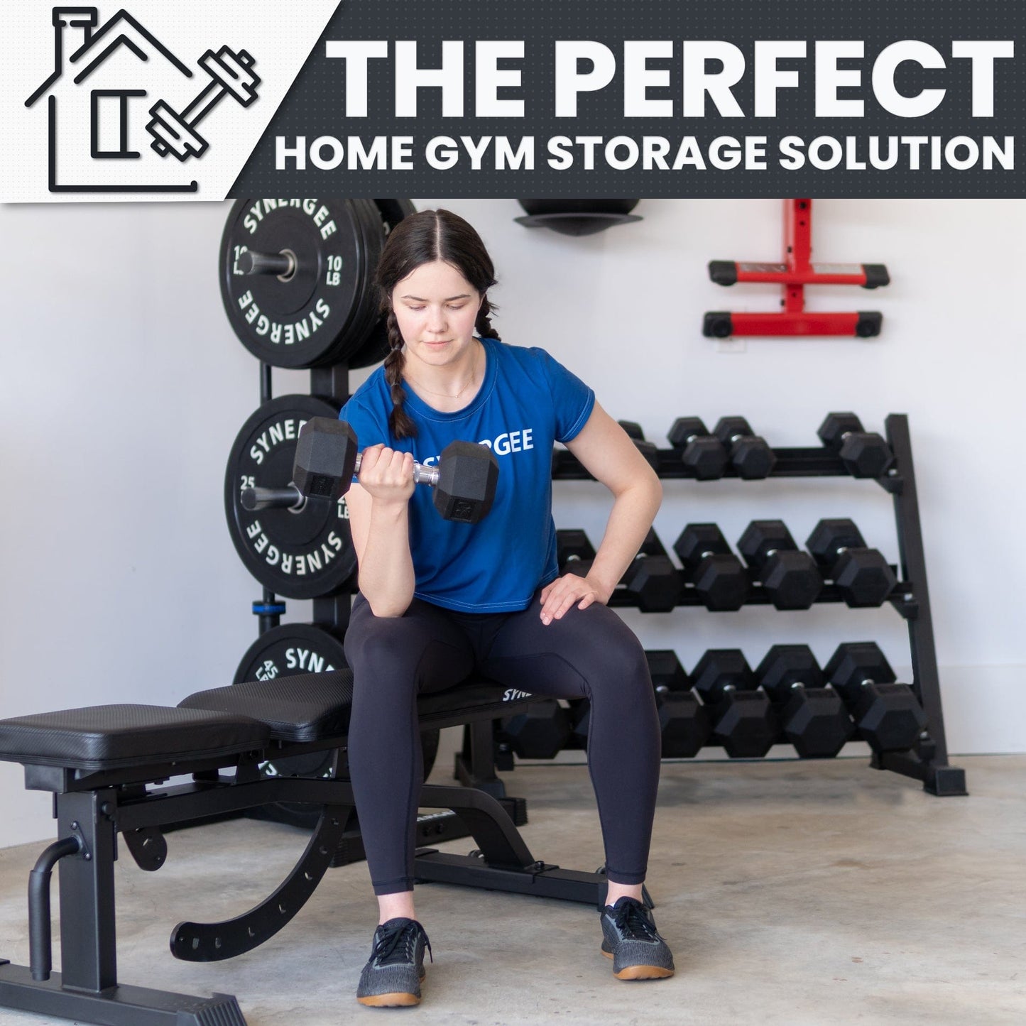 Synergee Dumbbell Rack - Grit Grind Strength