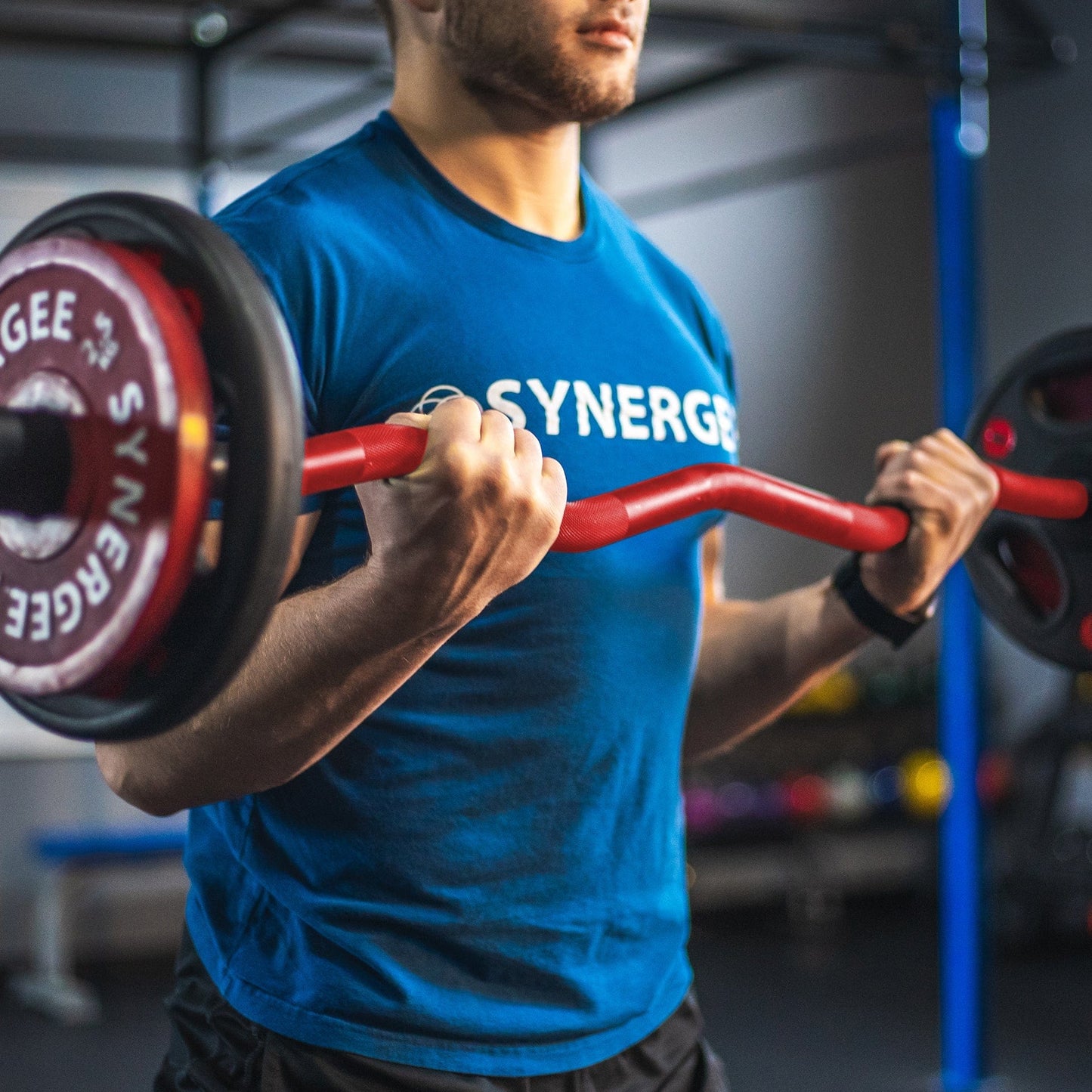 Synergee EZ Curl Bars - Grit Grind Strength