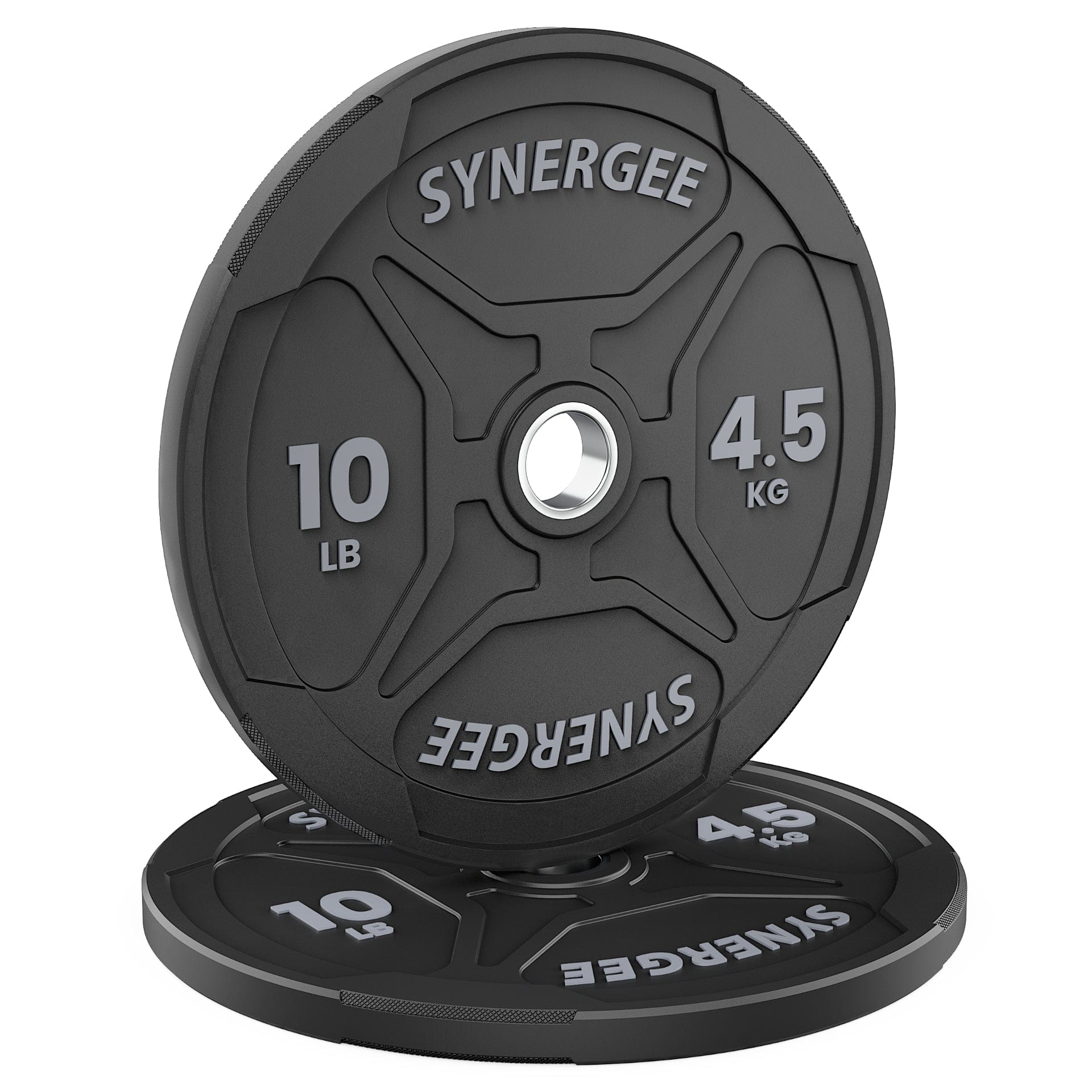 Synergee EZ Grip Bumper Plates - Grit Grind Strength