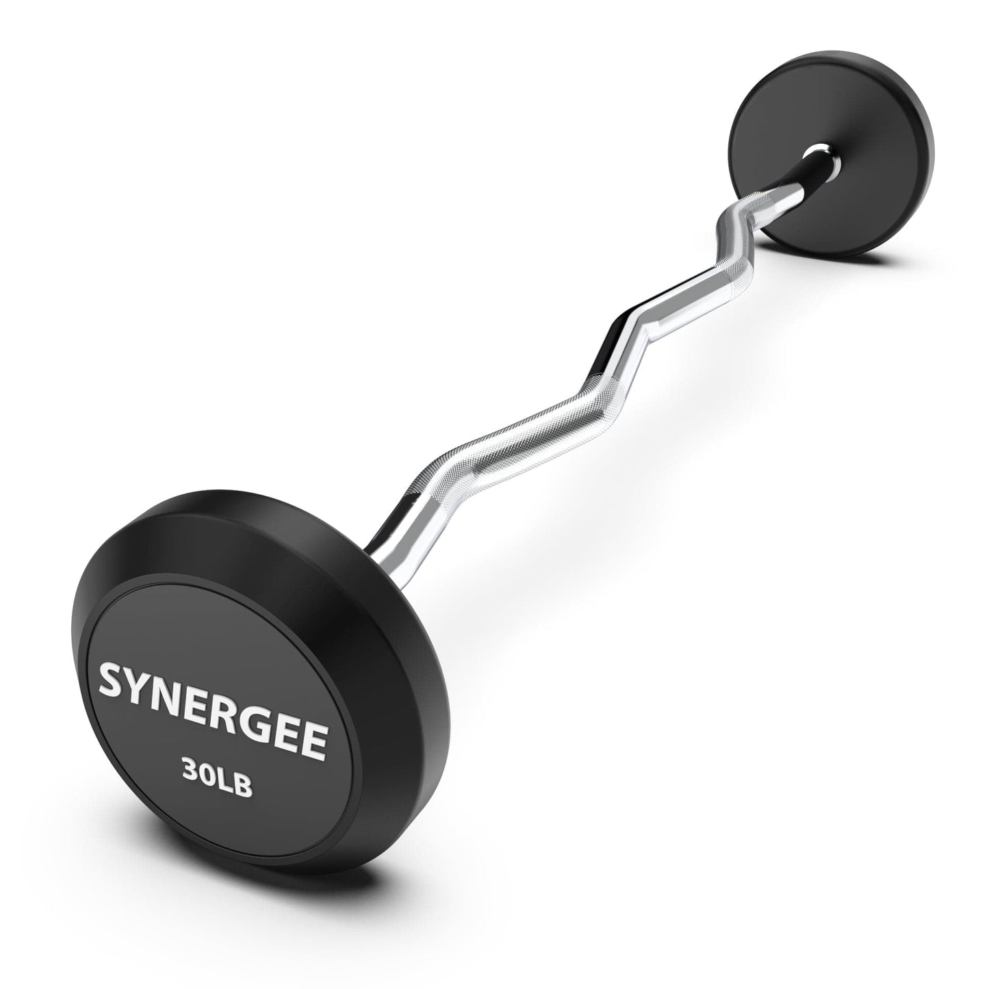 Synergee Fixed Easy Curl Barbell - Grit Grind Strength