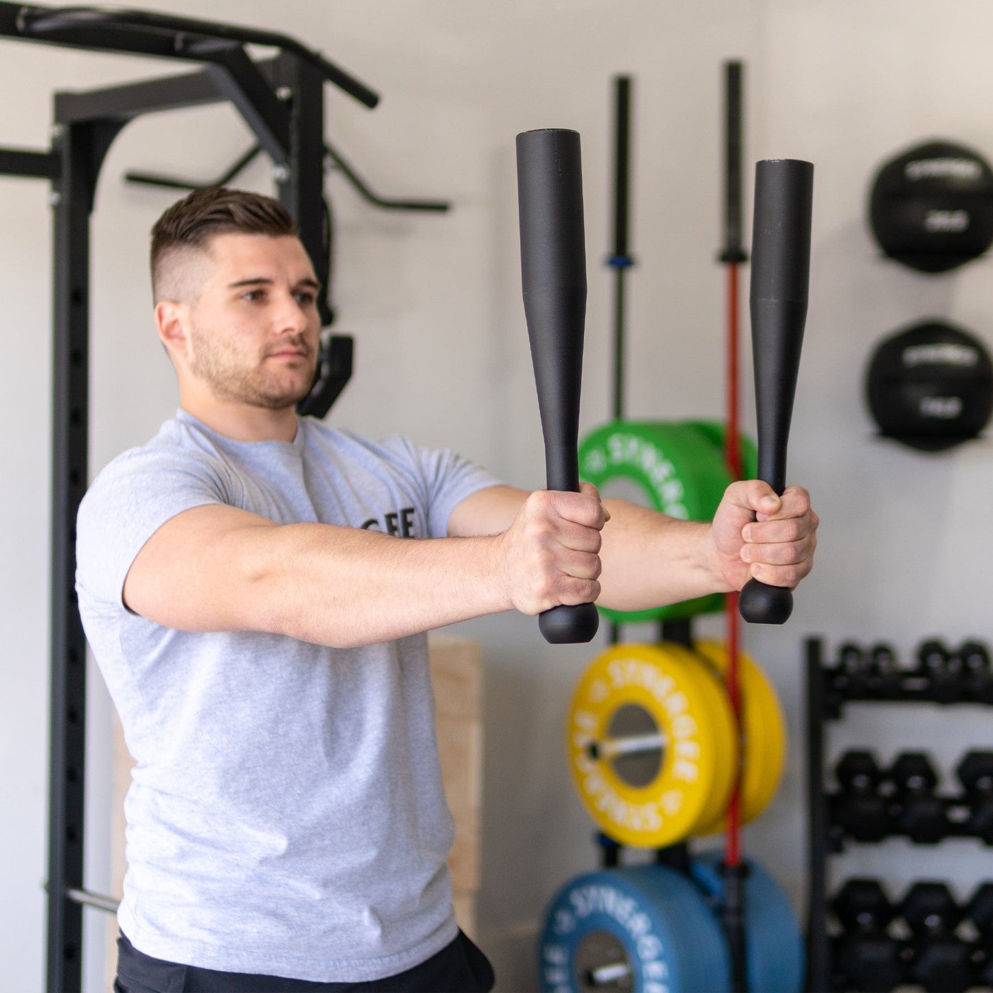 Synergee Indian Clubs - Grit Grind Strength