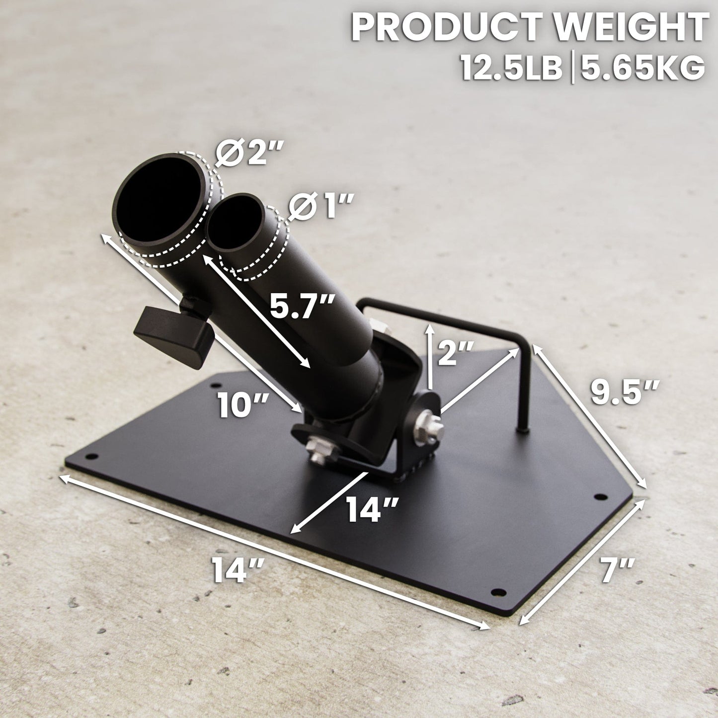 Synergee Landmine Platform - Grit Grind Strength