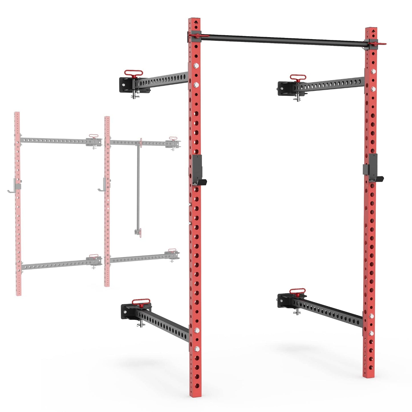 Synergee Rack Red / 79" / 41" Synergee 2200 Series Folding Squat Rack