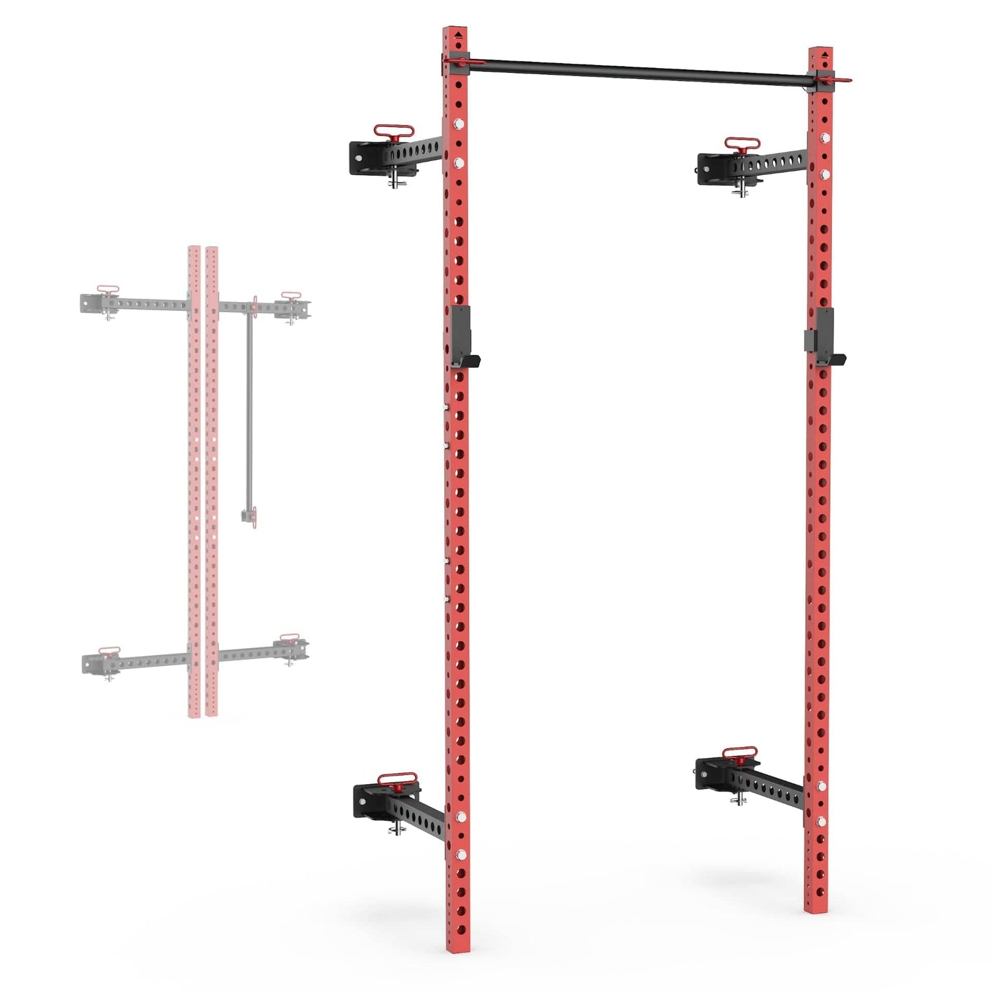 Synergee Rack Red / 95" / 21" Synergee 2200 Series Folding Squat Rack