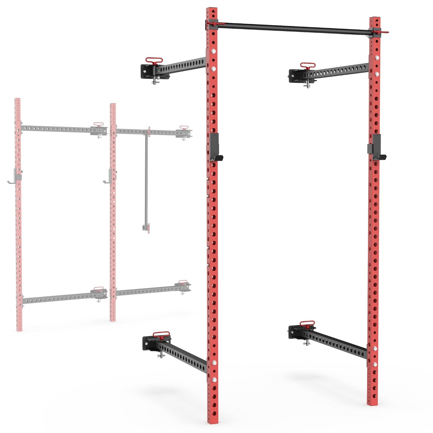 Synergee Rack Red / 95" / 41" Synergee 2200 Series Folding Squat Rack