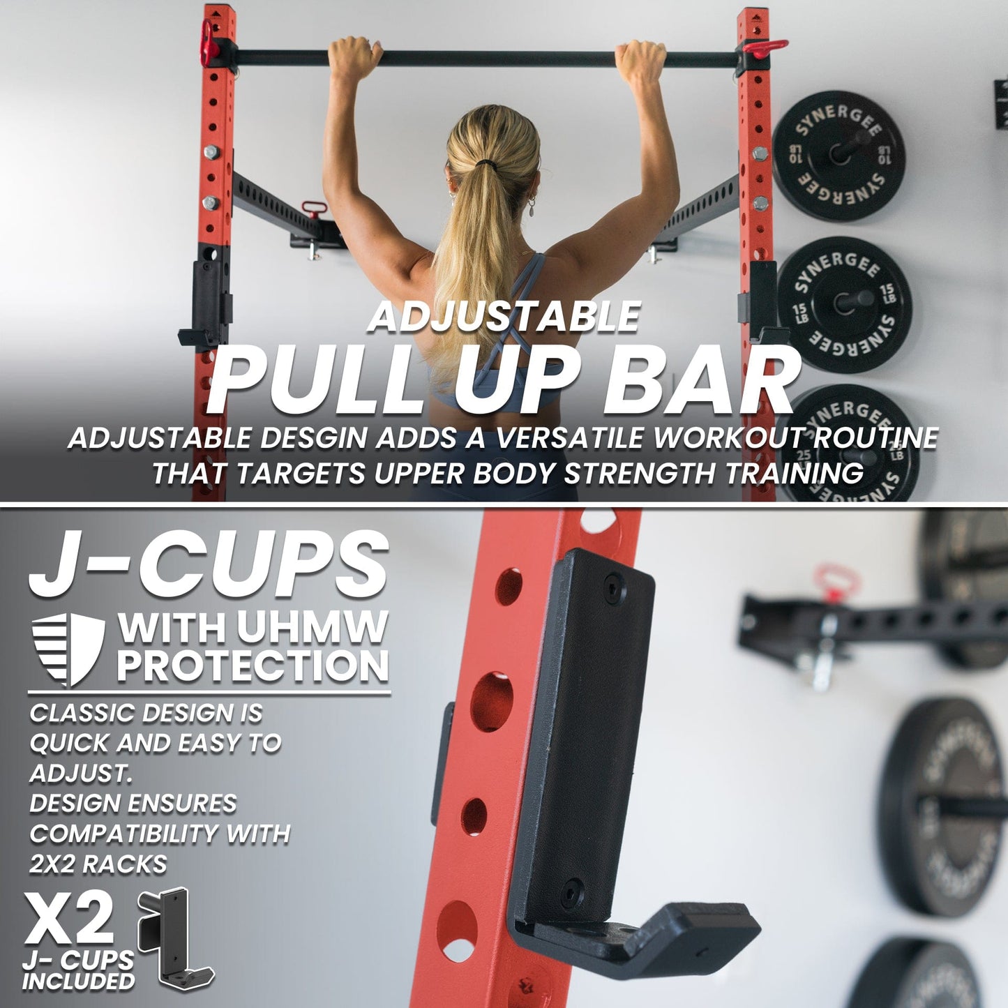 Synergee Rack Synergee 2200 Series Folding Squat Rack