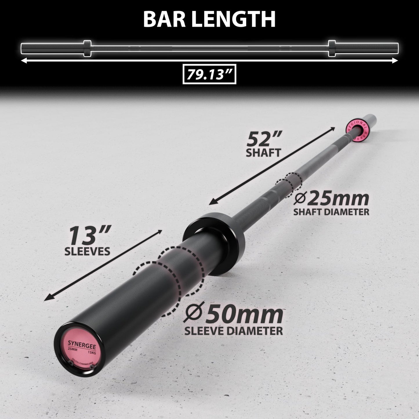 Synergee Regional Barbell - Grit Grind Strength