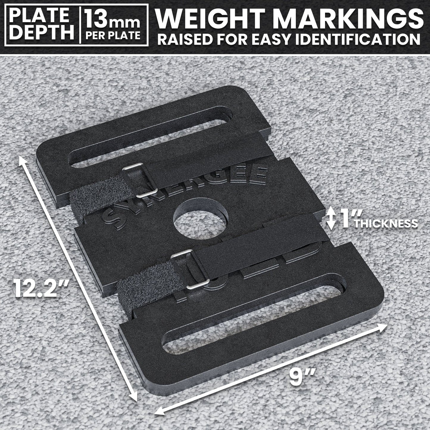 Synergee Ruck Weights - Grit Grind Strength
