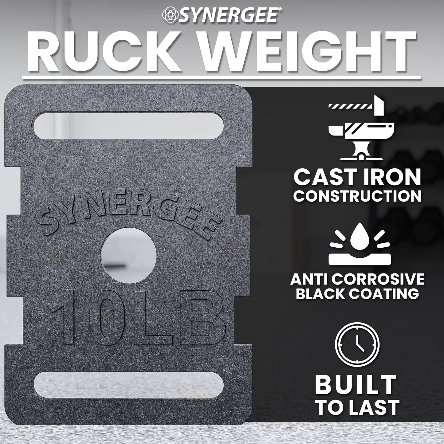 Synergee Ruck Weights - Grit Grind Strength