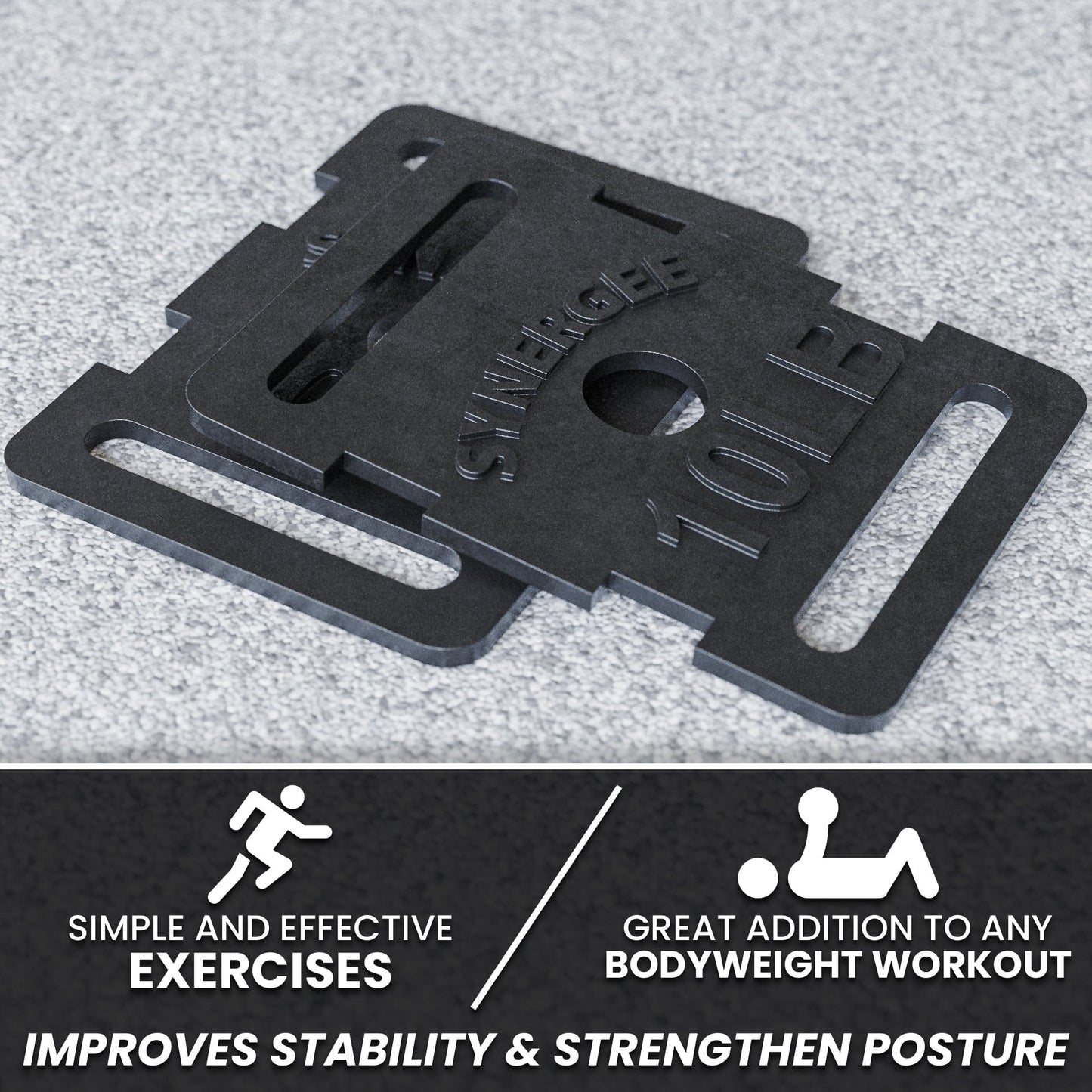 Synergee Ruck Weights - Grit Grind Strength