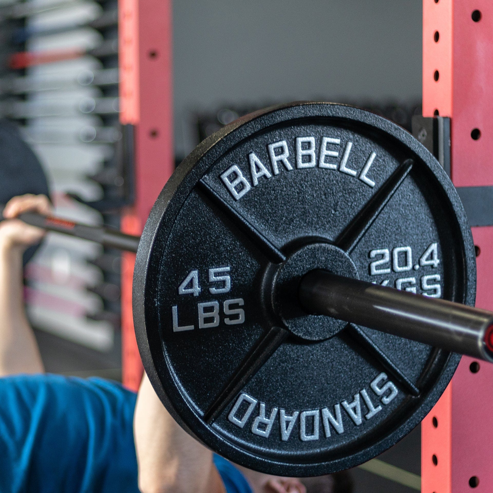 Synergee Standard Metal Weight Plates - Grit Grind Strength