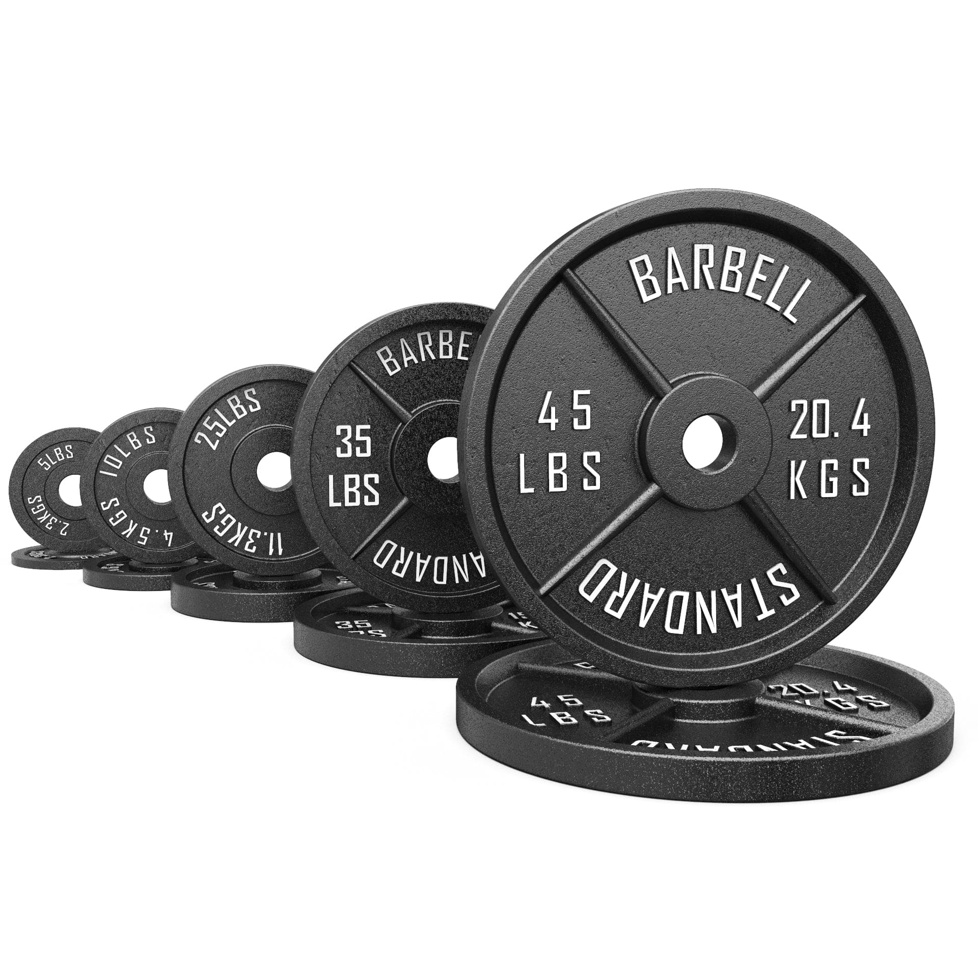 Synergee Standard Metal Weight Plates - Grit Grind Strength