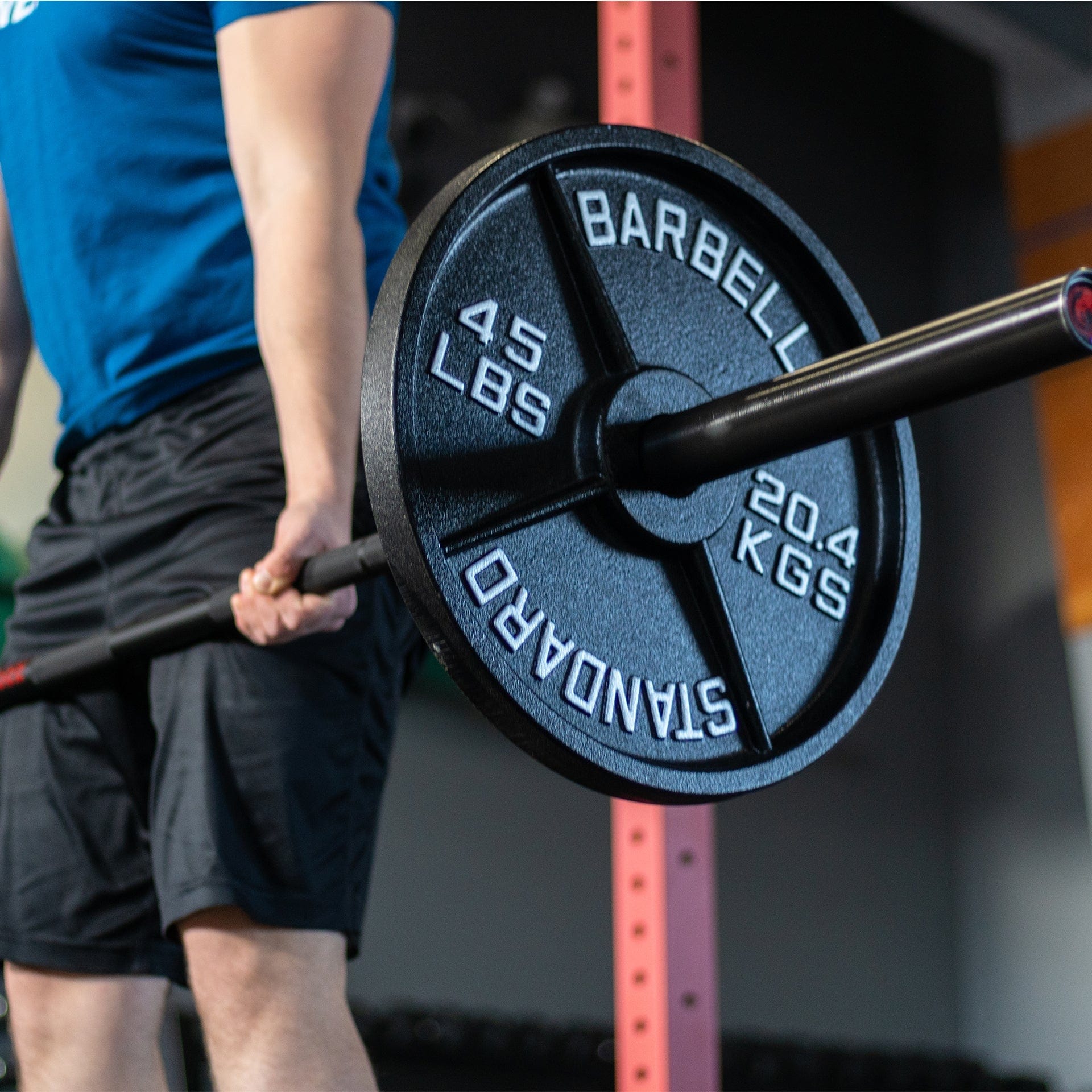 Synergee Standard Metal Weight Plates - Grit Grind Strength