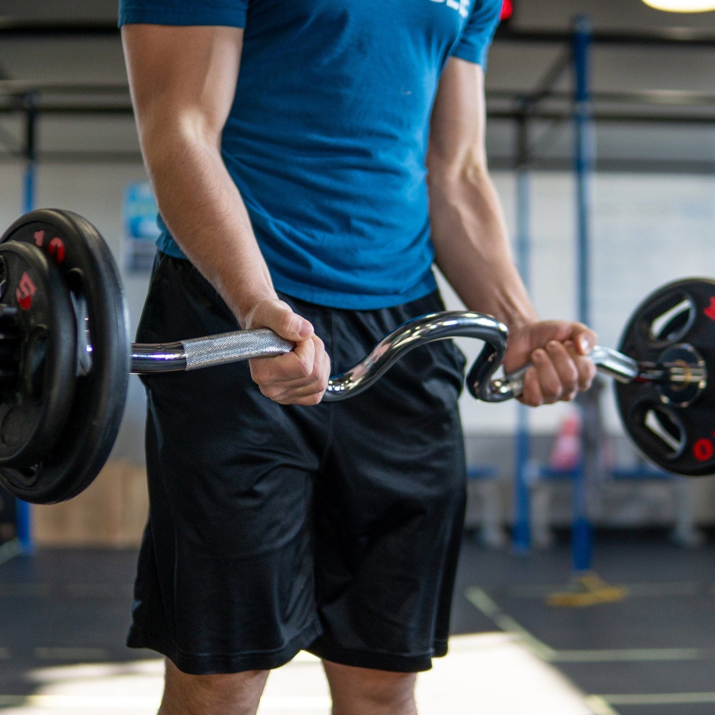 Synergee Super Curl Bars - Grit Grind Strength