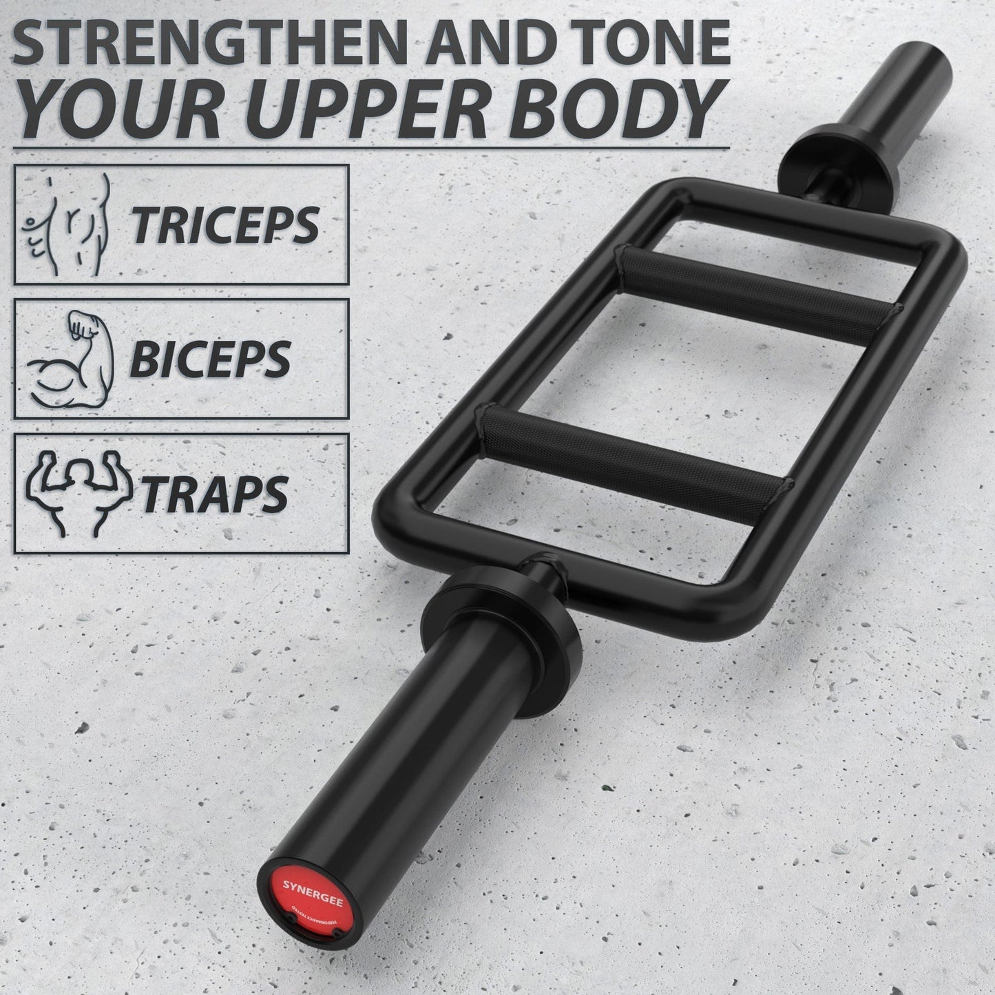Synergee Tricep Bar - Grit Grind Strength