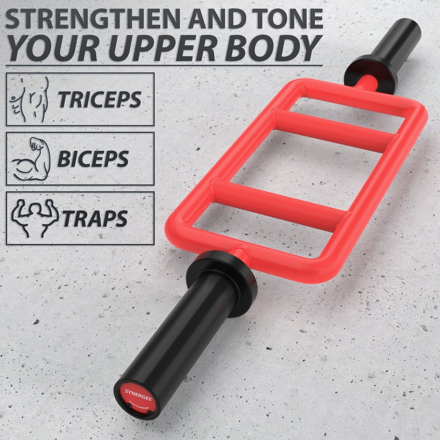 Synergee Tricep Bar - Grit Grind Strength