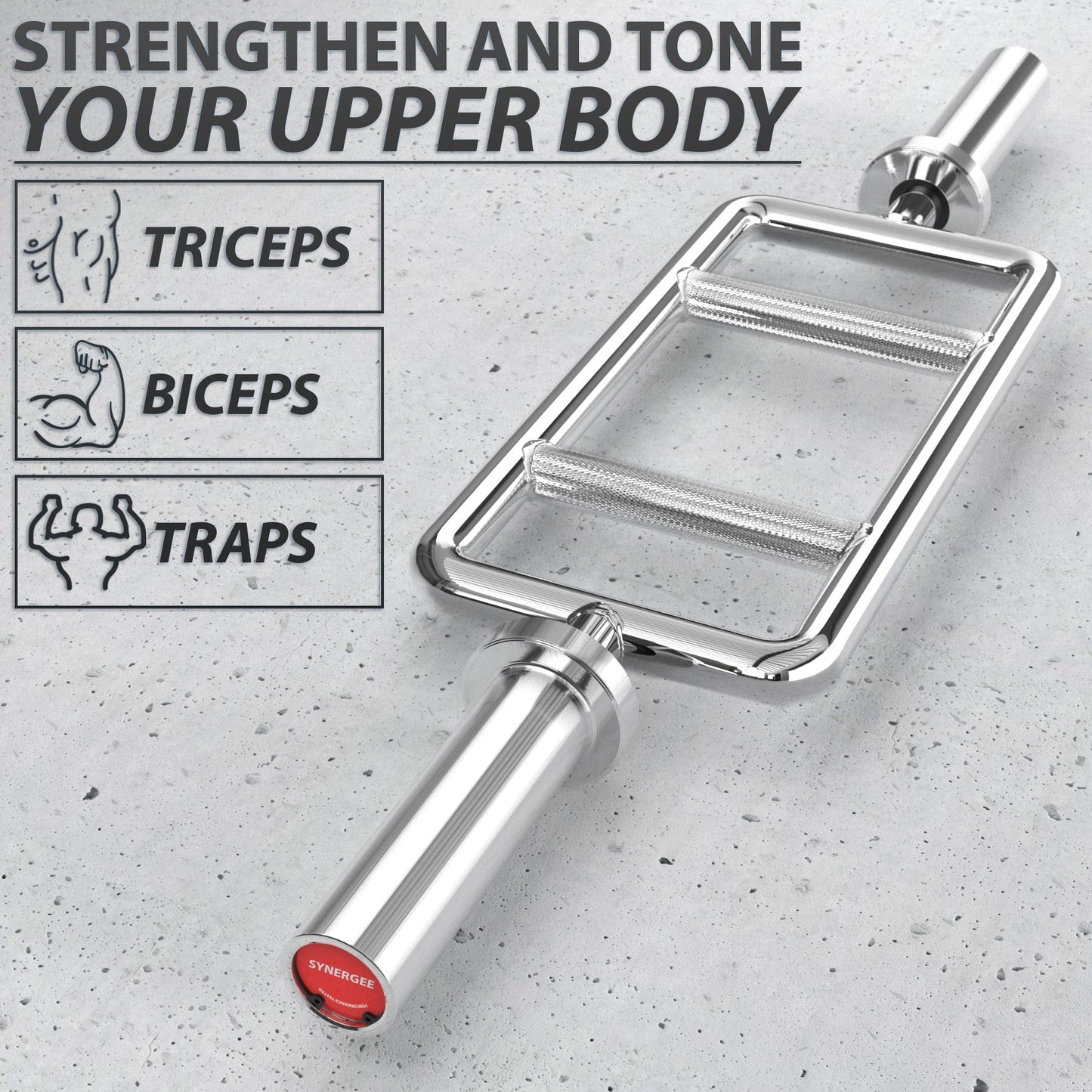 Synergee Tricep Bar - Grit Grind Strength