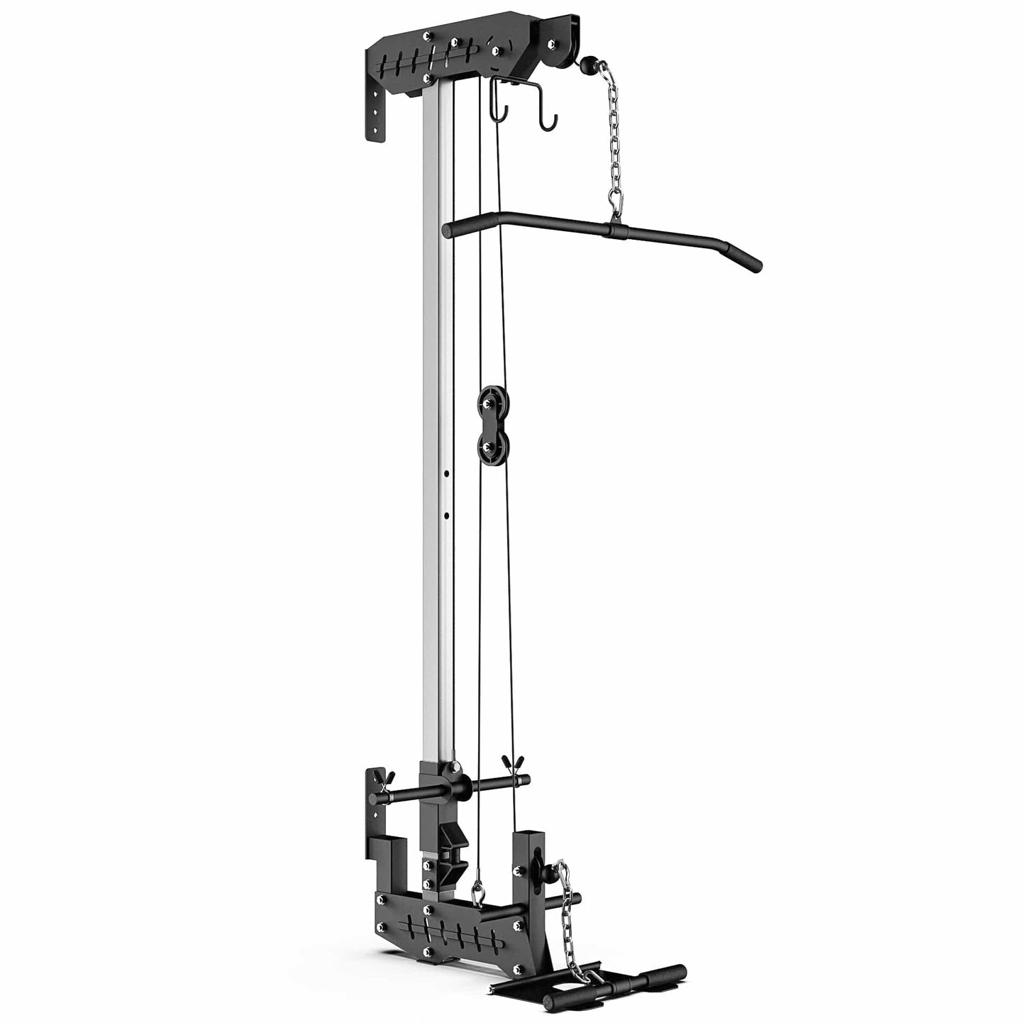 Synergee Wall Mounted Lat Pulley Machine - Grit Grind Strength