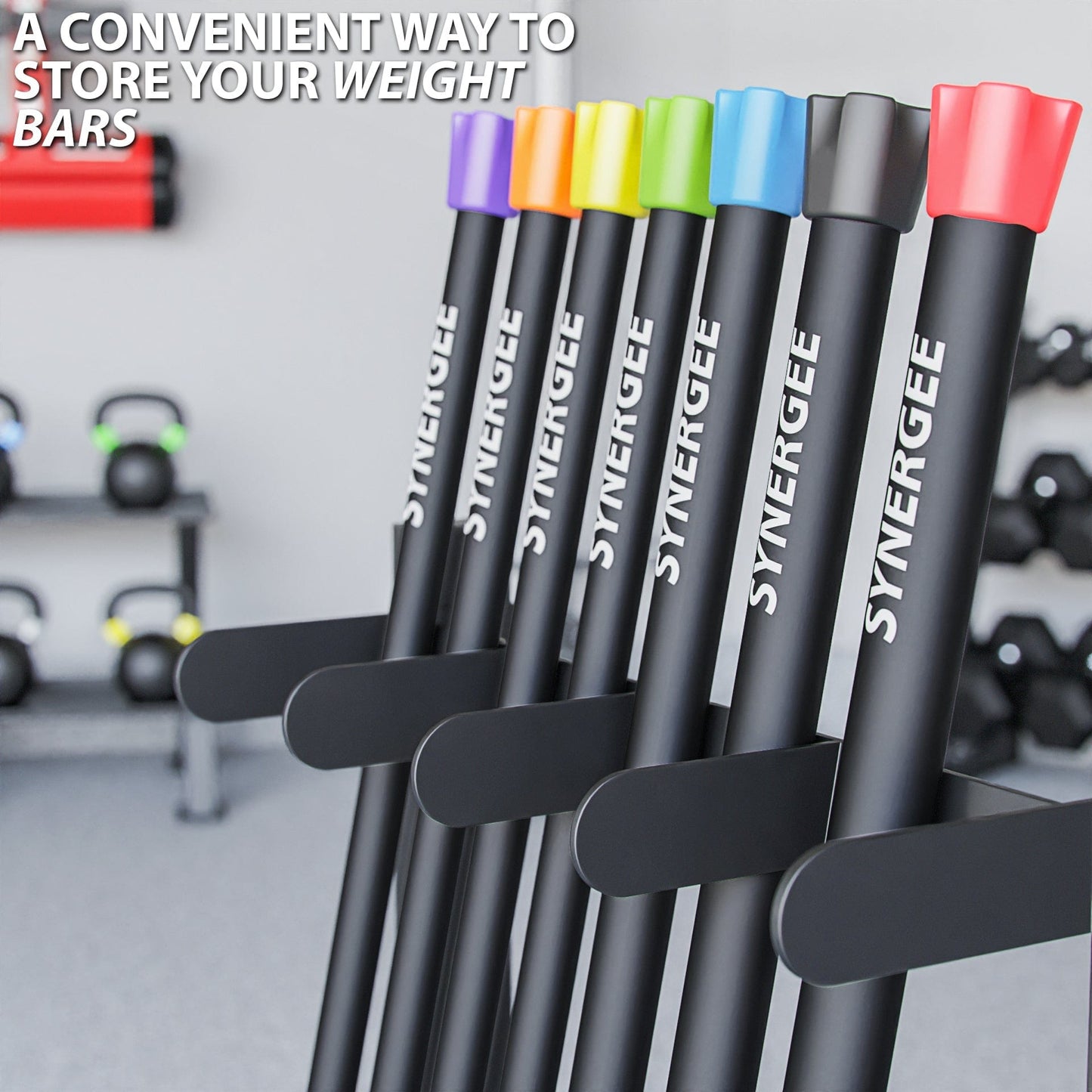 Synergee Weight Bar Rack - Grit Grind Strength