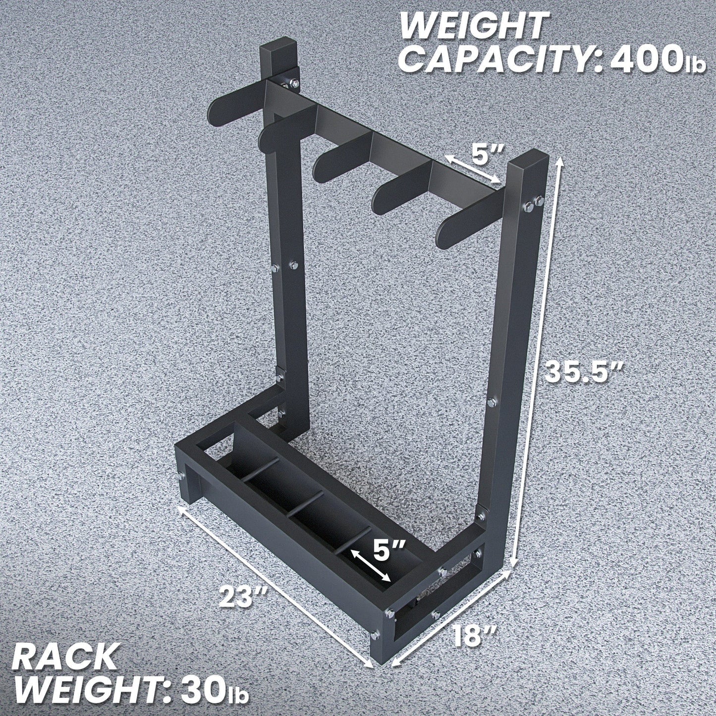 Synergee Weight Bar Rack - Grit Grind Strength